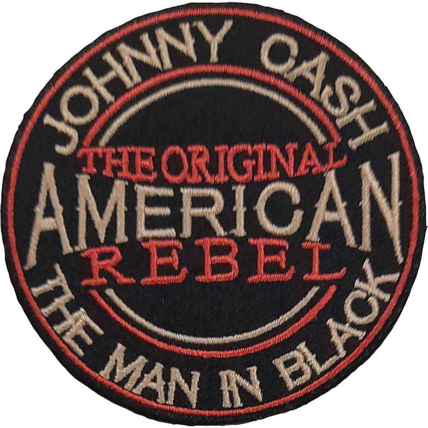 Johnny Cash Patches - Iron On - American Rebel