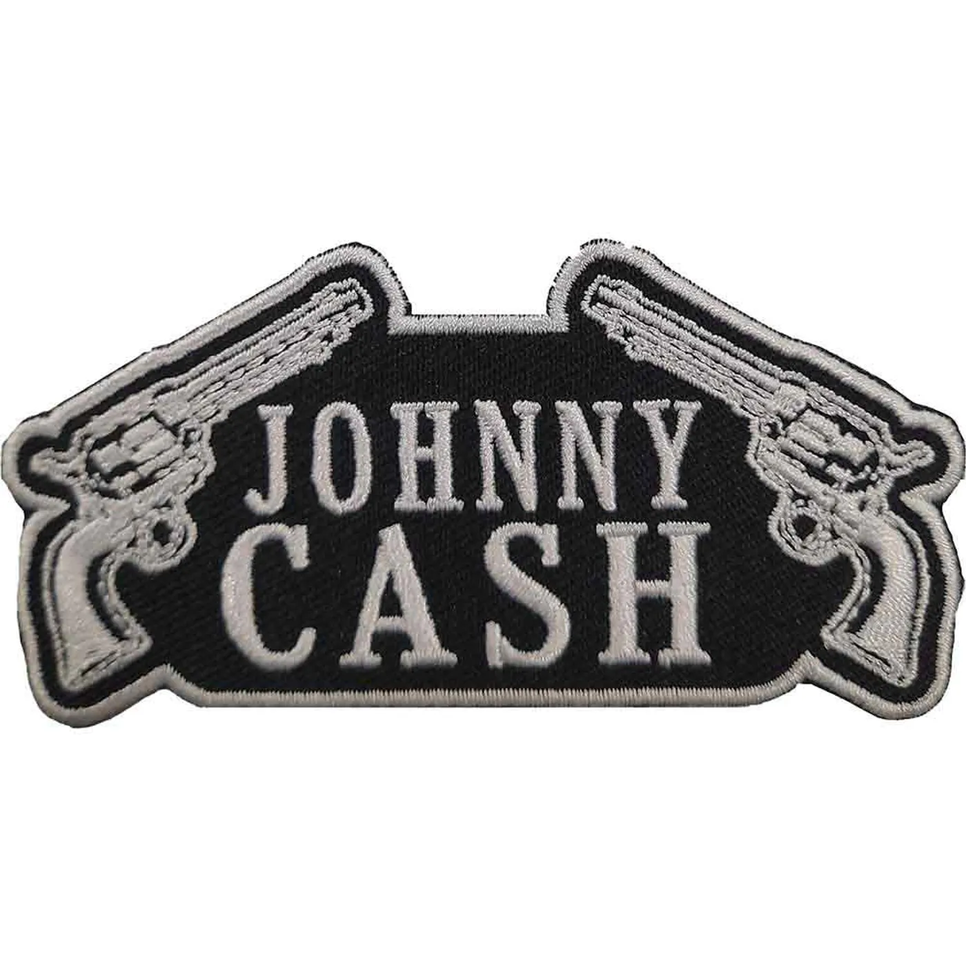 Johnny Cash Patches - Iron On - Gun