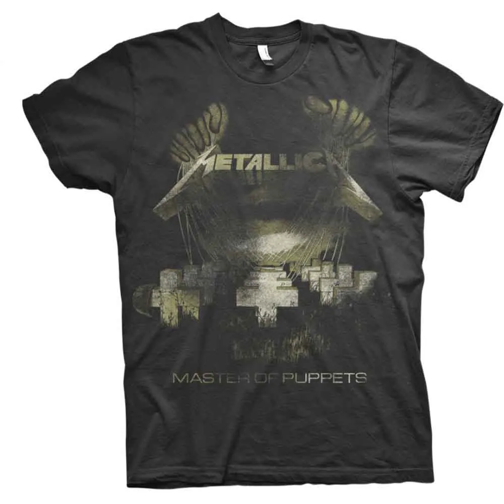 T Shirt - Master Of Puppets Distressed