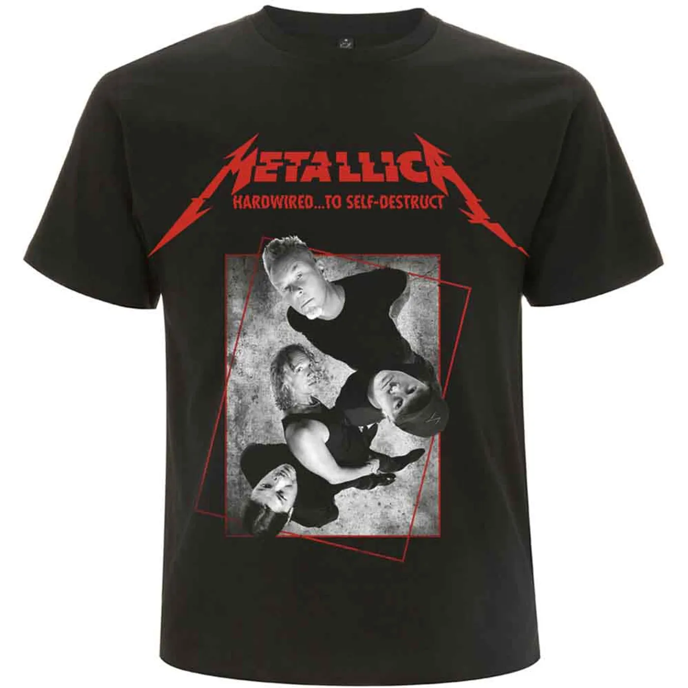 Metallica T Shirt - Hardwired Band Concrete