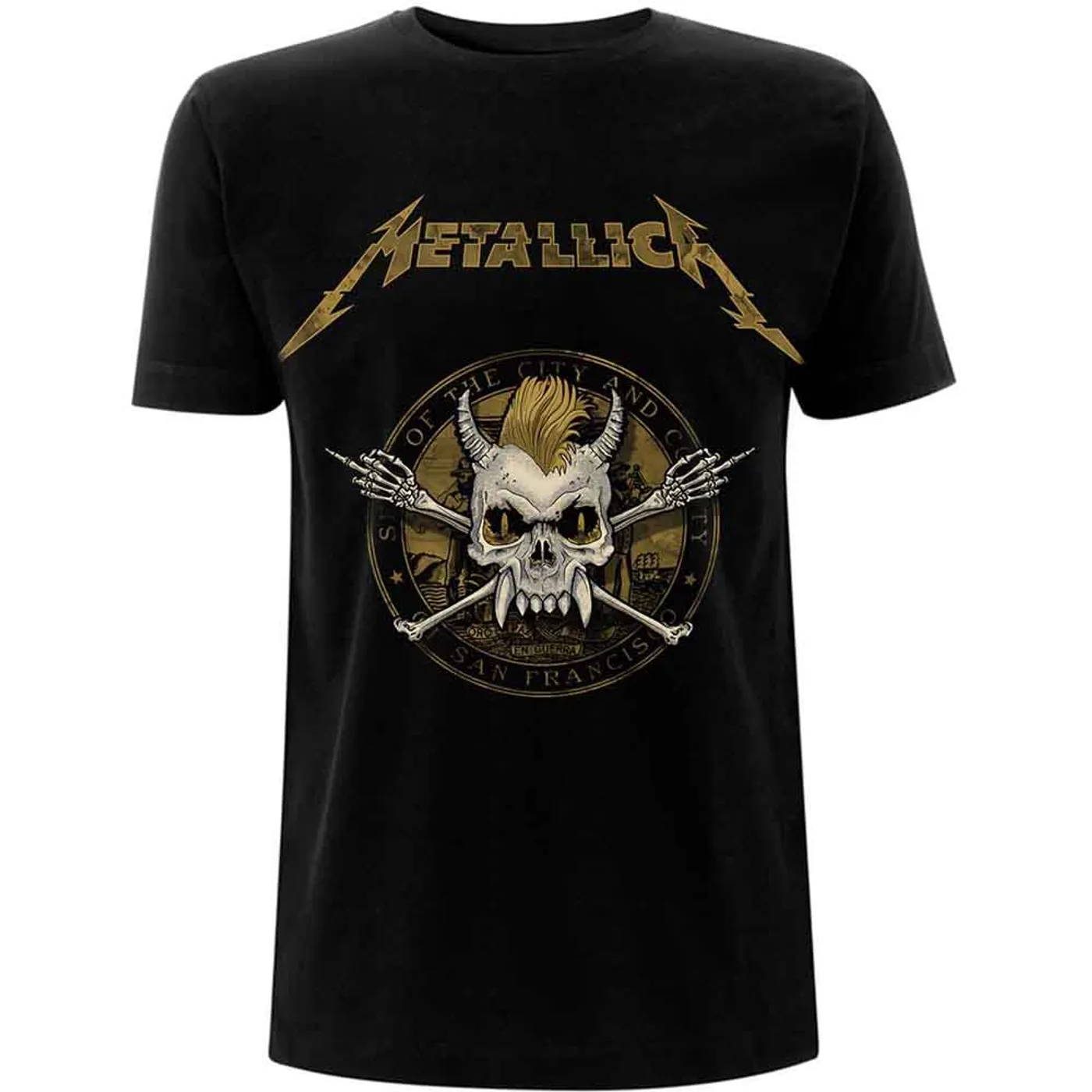 Metallica T Shirt - Scary Guy Seal