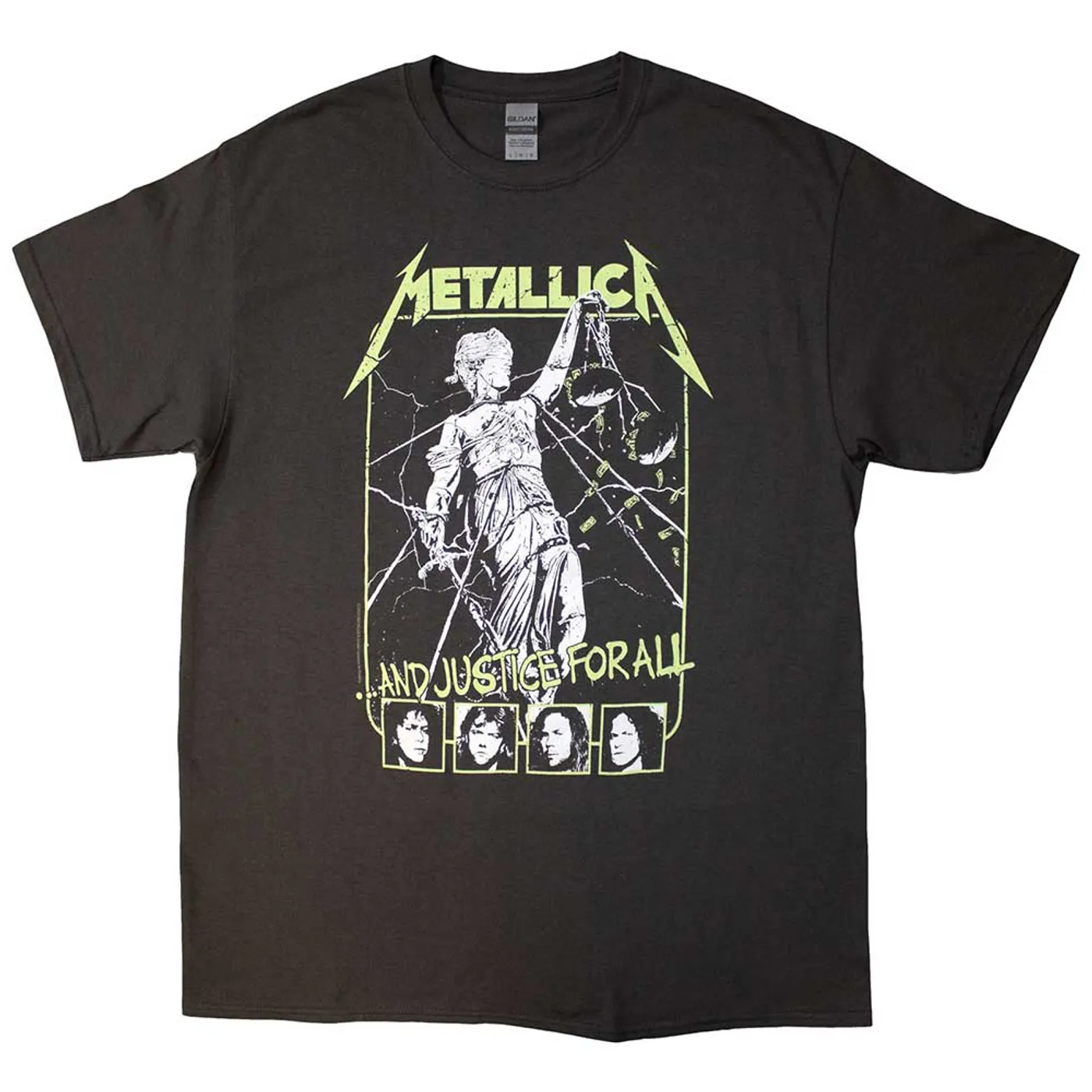 Metallica T Shirt - Justice Faces