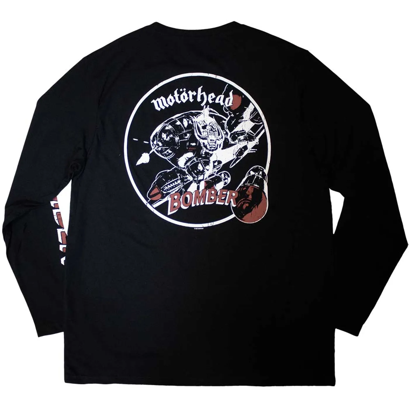 Motörhead Long Sleeve T Shirt - Bomber