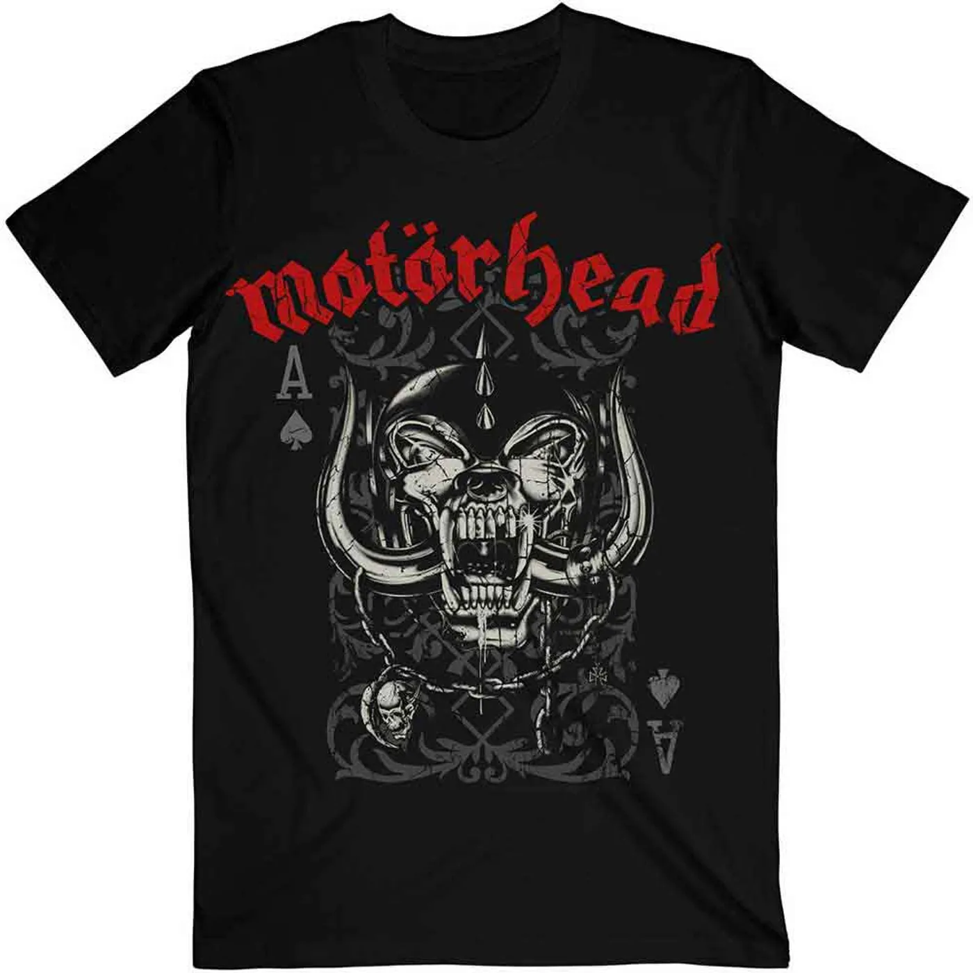 Motörhead T Shirt - Playing Card