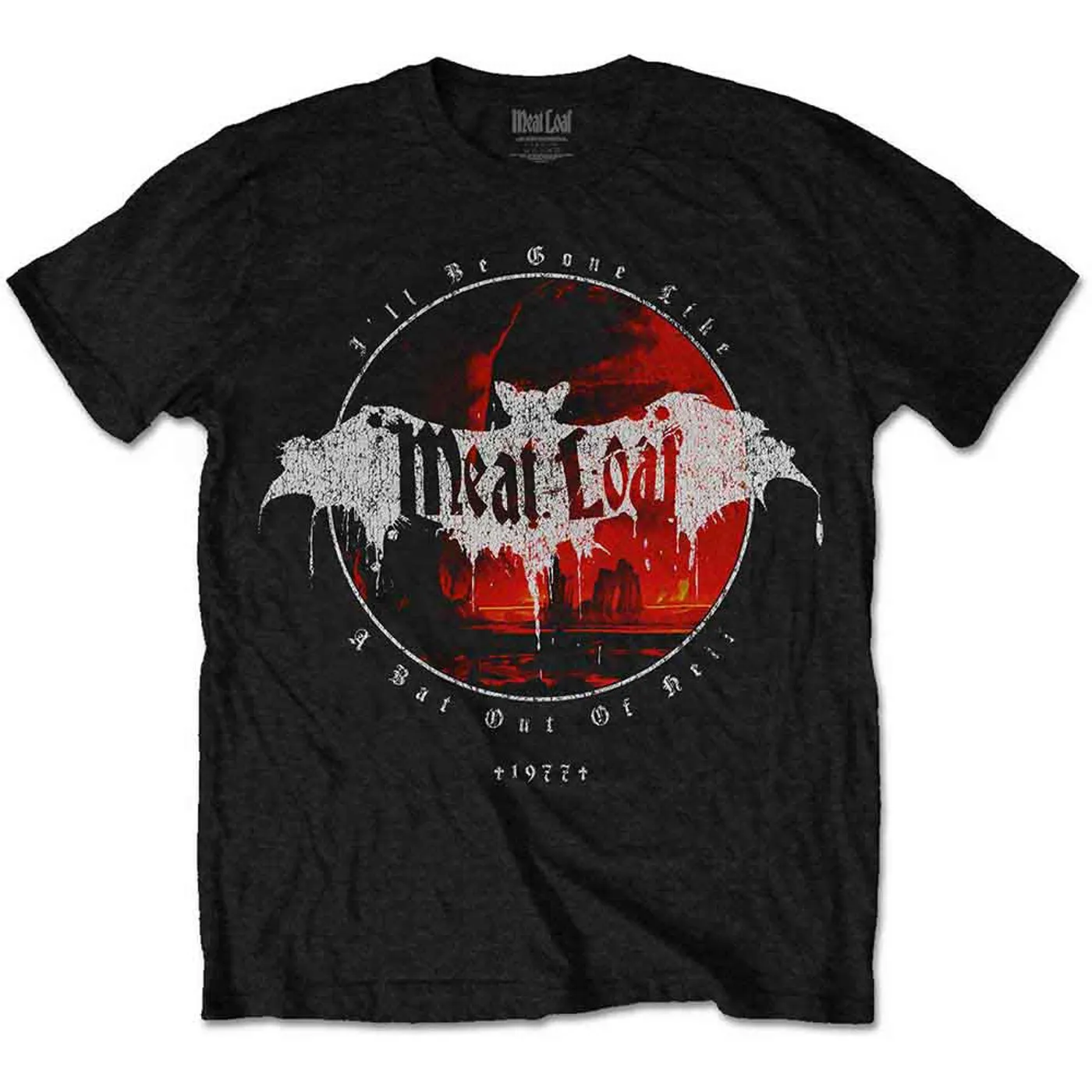Meat Loaf T Shirt - I'll Be Gone?