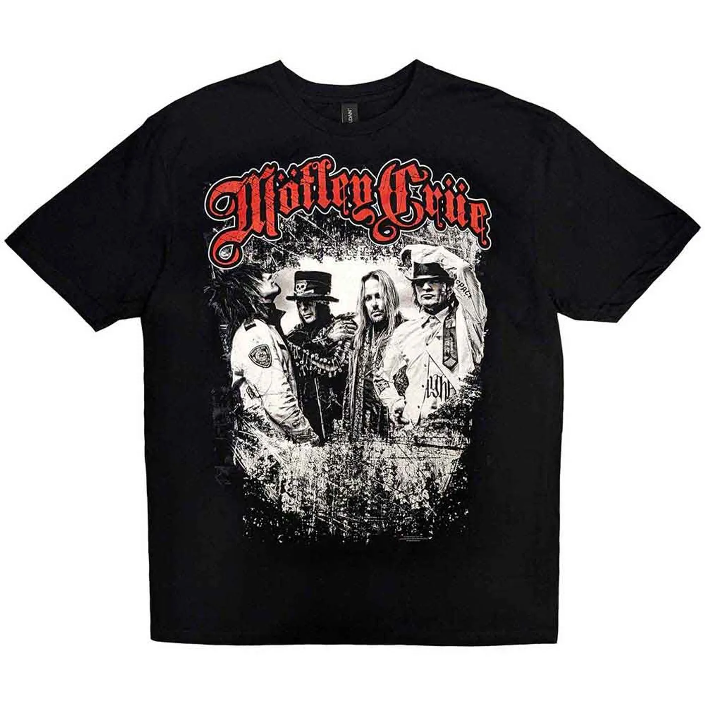 Mötley Crüe MÃ¶tley CrÃ¼e T Shirt - Greatest Hits Bandshot