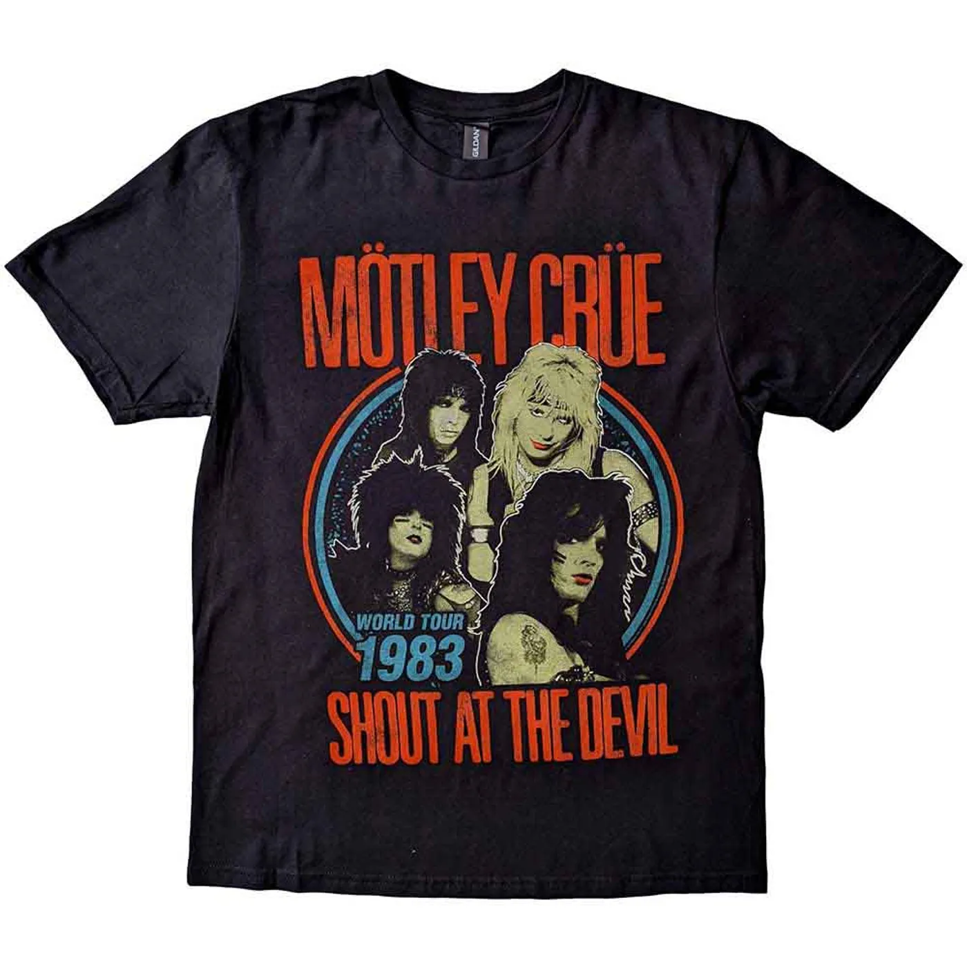Mötley Crüe MÃ¶tley CrÃ¼e T Shirt - Vtge Shout At The Devil 83 Tour