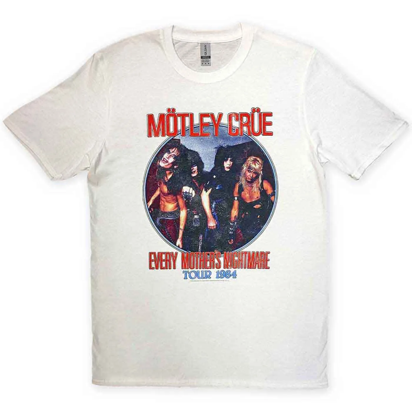 Mötley Crüe MÃ¶tley CrÃ¼e T Shirt - Every Mothers Nightmare