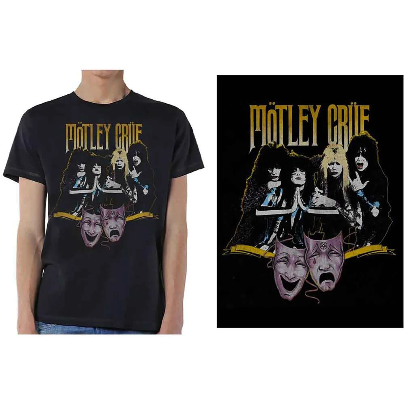 Mötley Crüe MÃ¶tley CrÃ¼e T Shirt - Theatre Vintage
