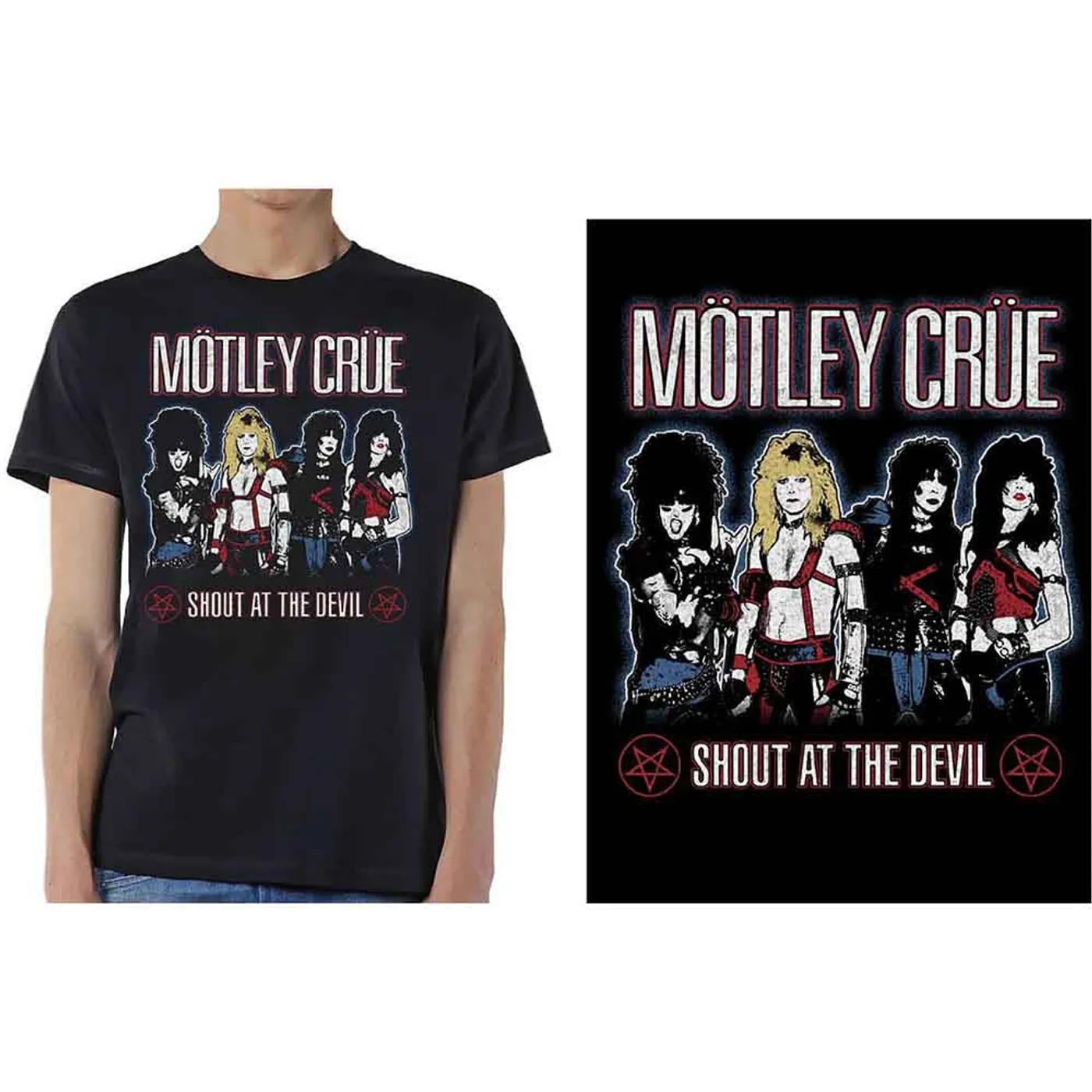 Mötley Crüe MÃ¶tley CrÃ¼e T Shirt - Shout At The Devil