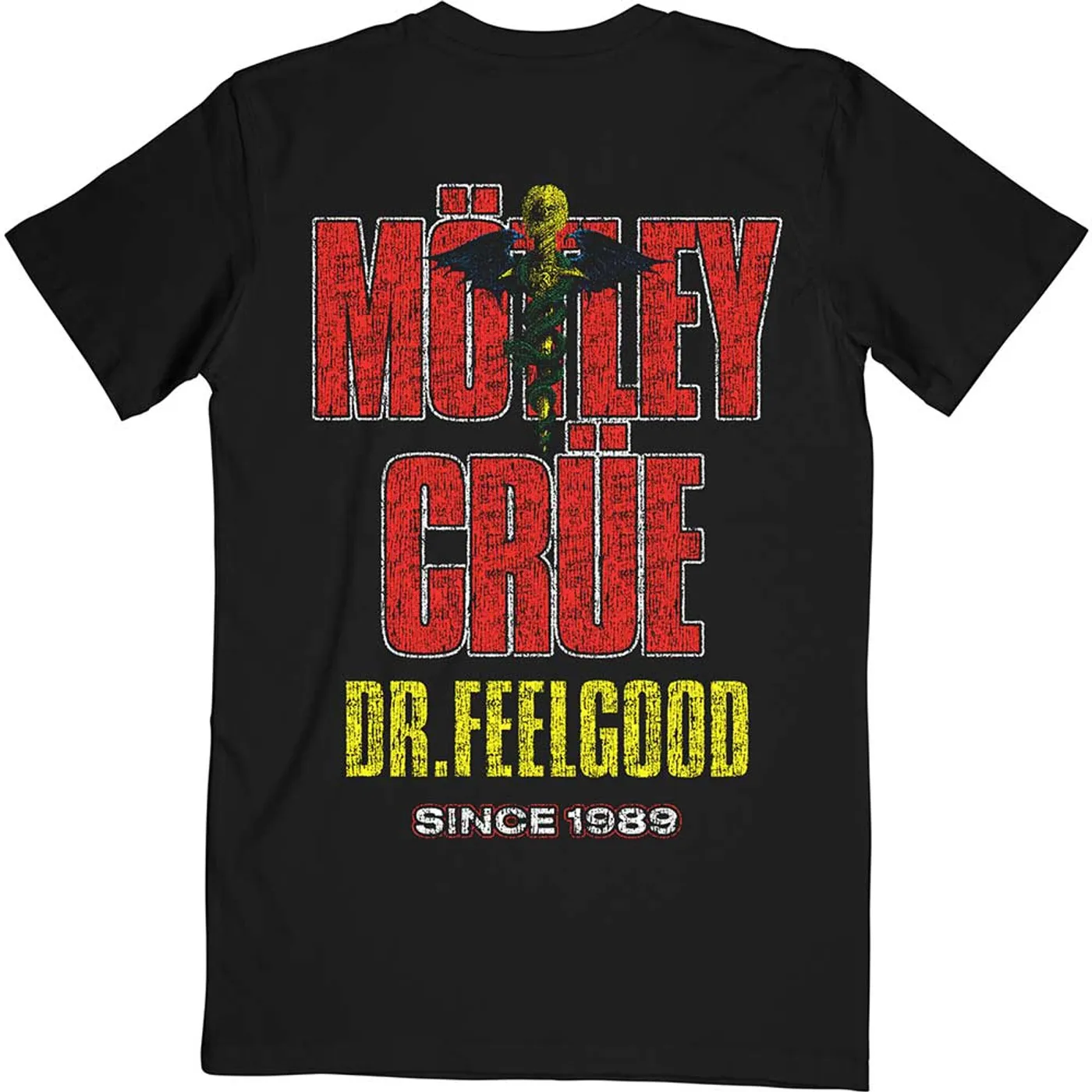 Mötley Crüe MÃ¶tley CrÃ¼e T Shirt - Dr Feelgood Circle Photo