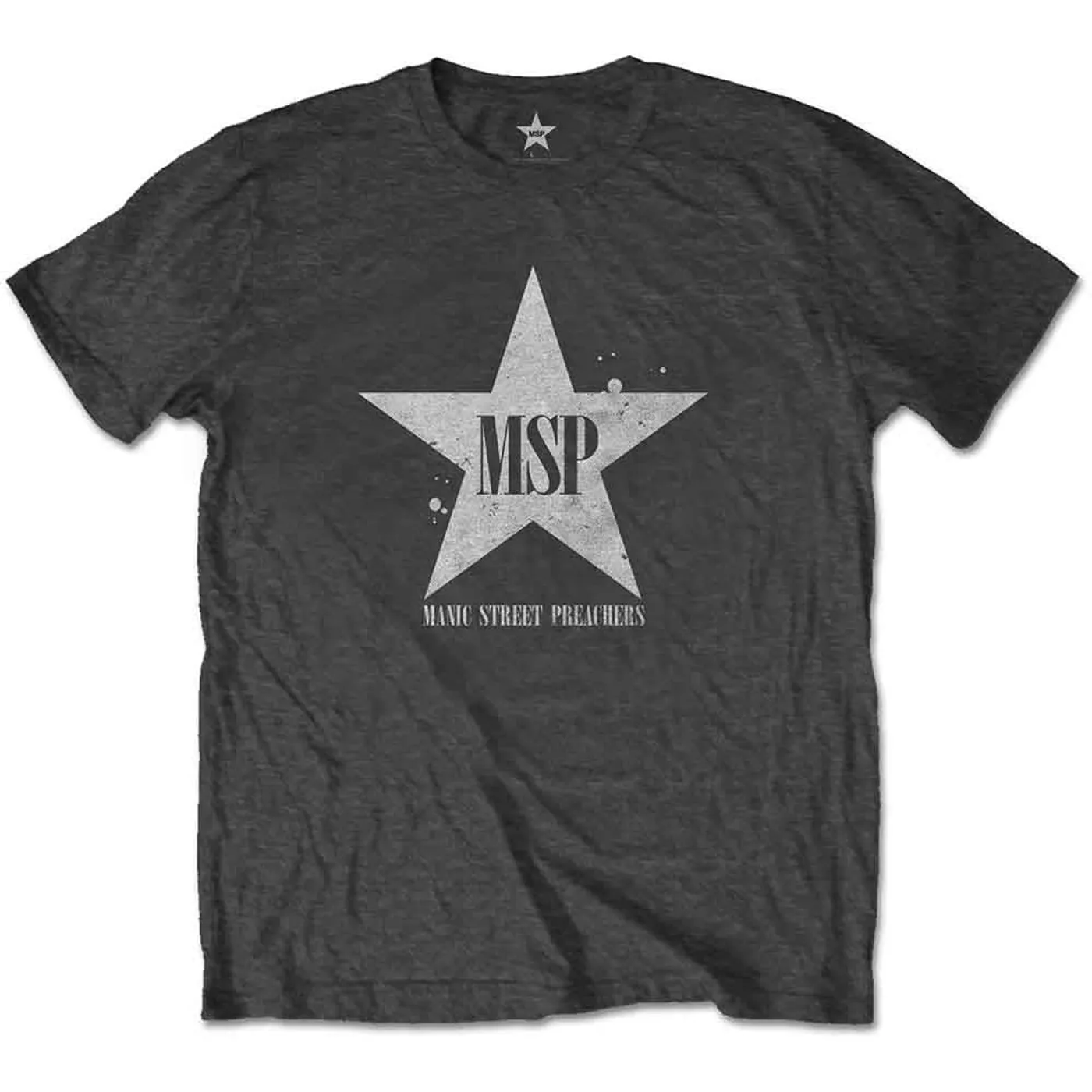 Manic Street Preachers T Shirt - Classic Distressed Star