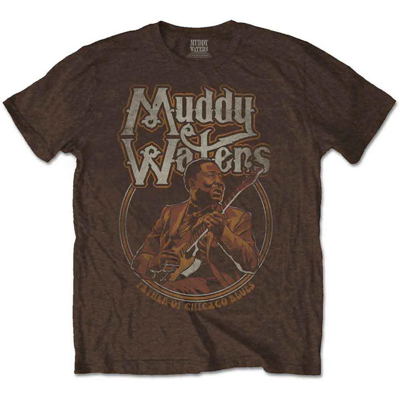 Muddy Waters T Shirt - Father Of Chicago Blues