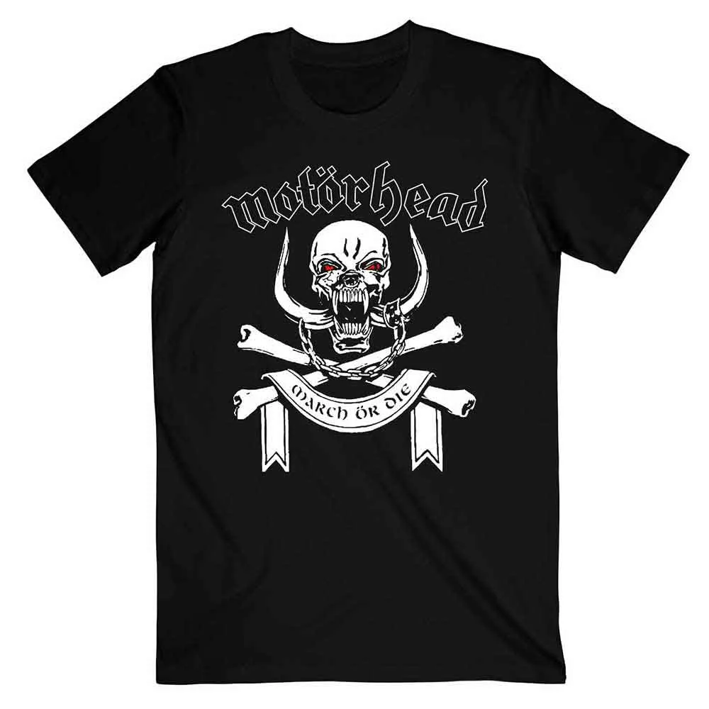 T Shirt - March Or Die Lyrics