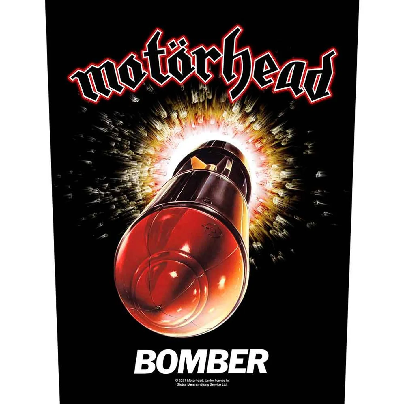 Motörhead Patches - Woven Sew On - Bomber 2021