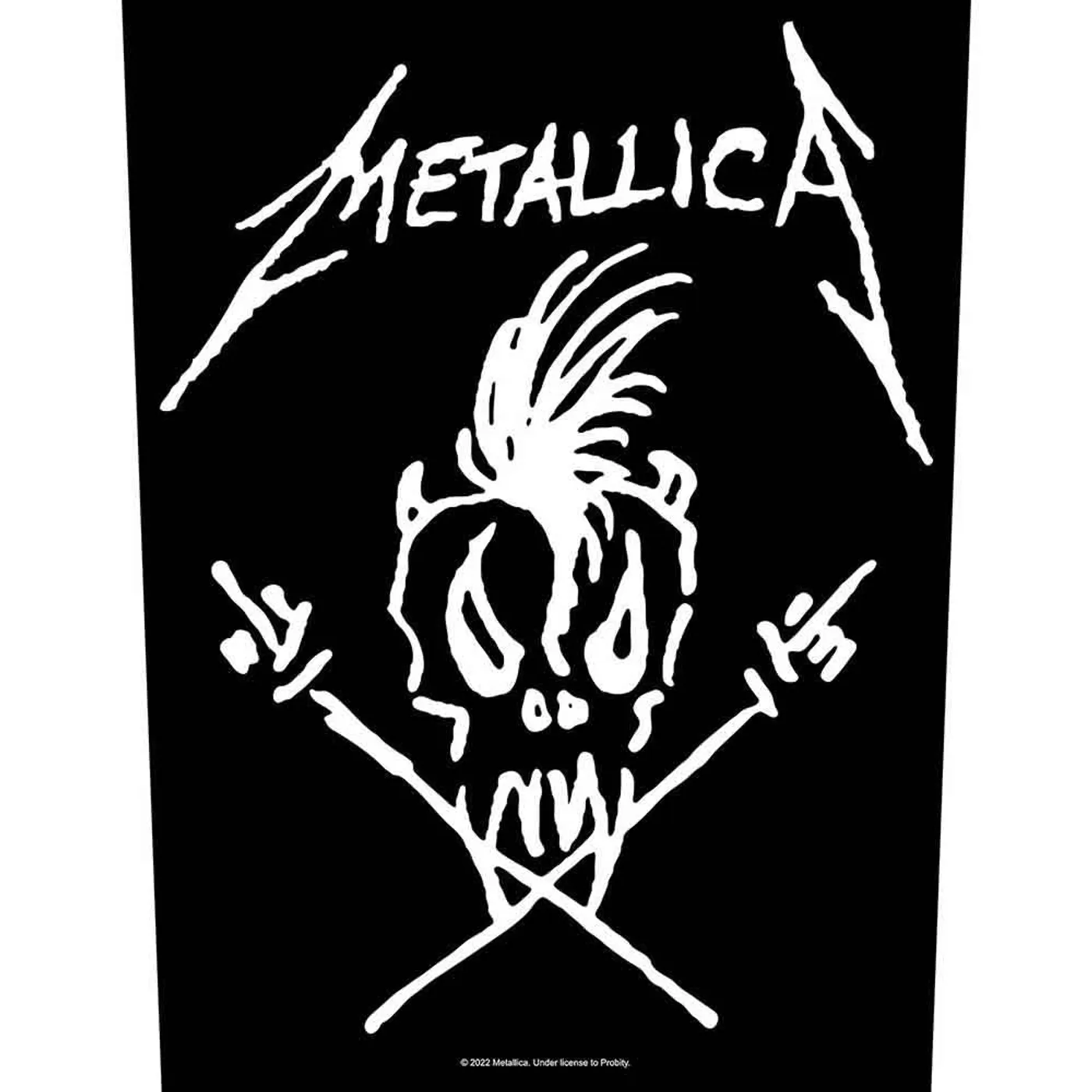 Metallica Patches - Woven Sew On - Scary Guy