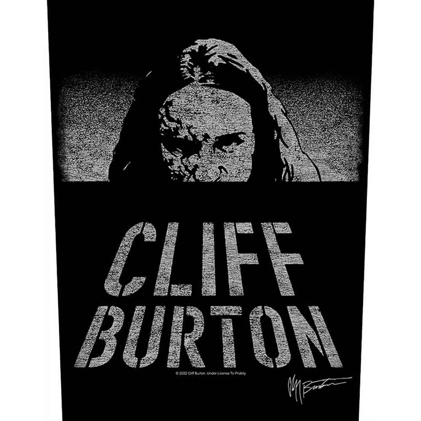 Metallica Patches - Woven Sew On - Dawn Of Cliff