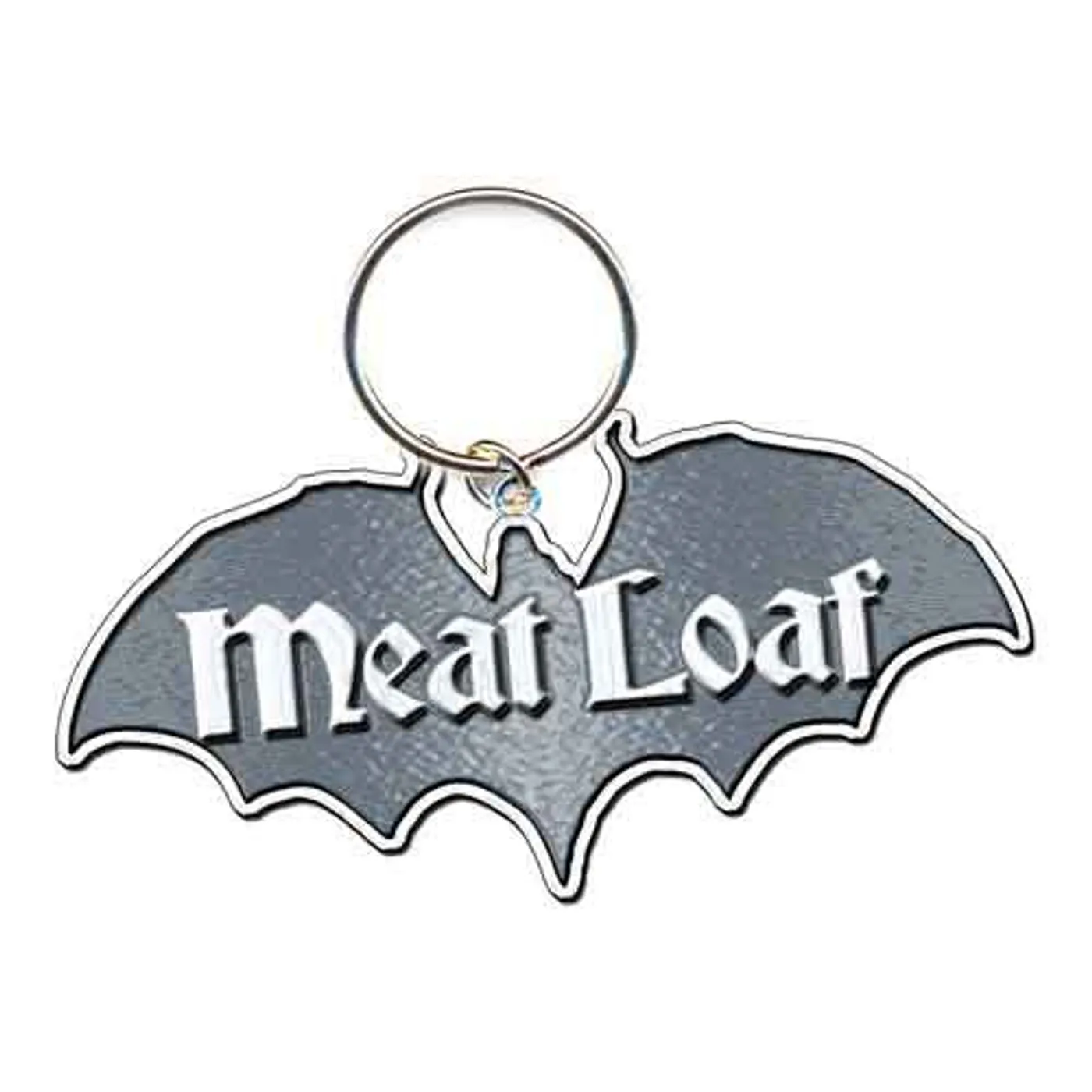 Meat Loaf Keychains - Bat Out Of Hell Logo