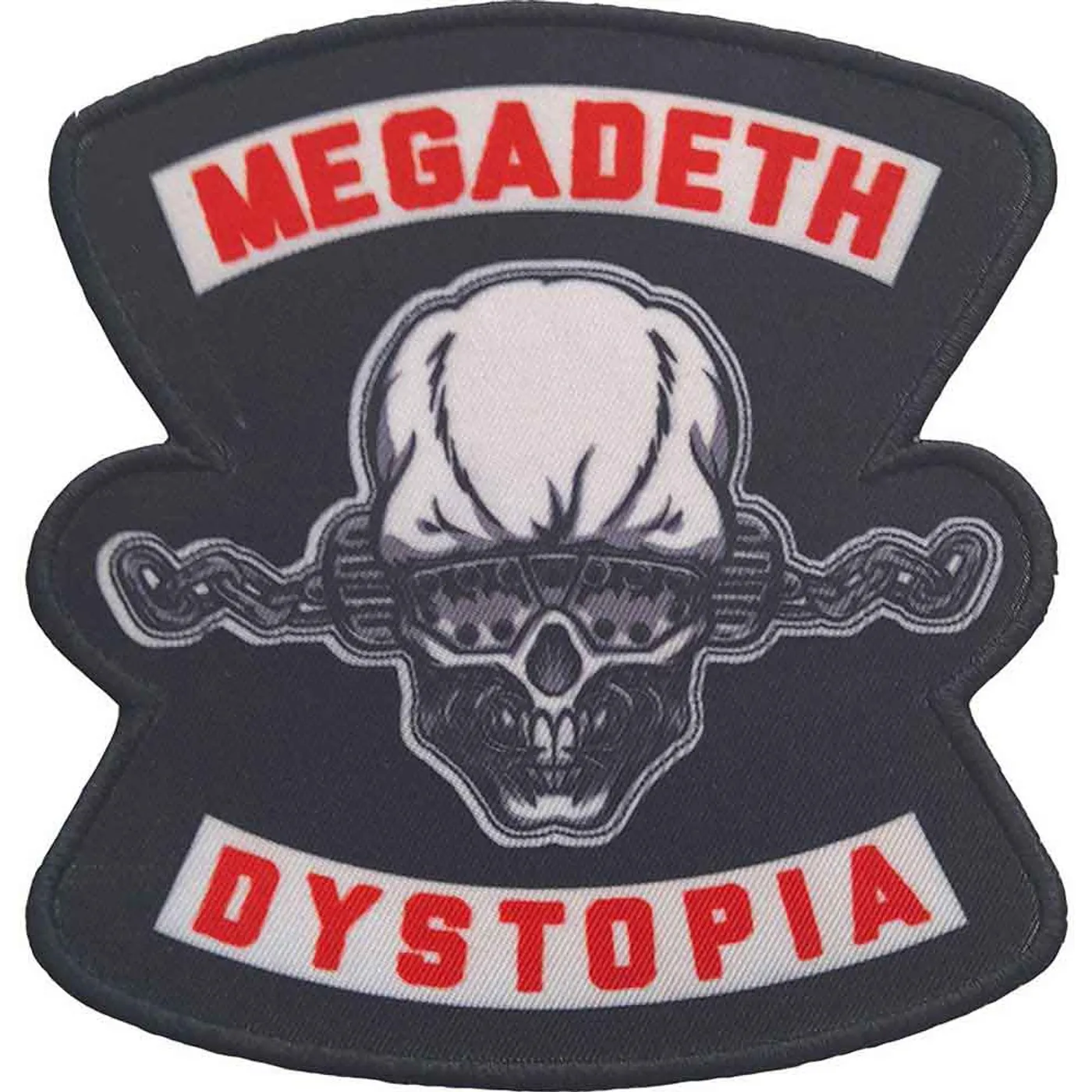 Megadeth Patches - Iron On - Dystopia