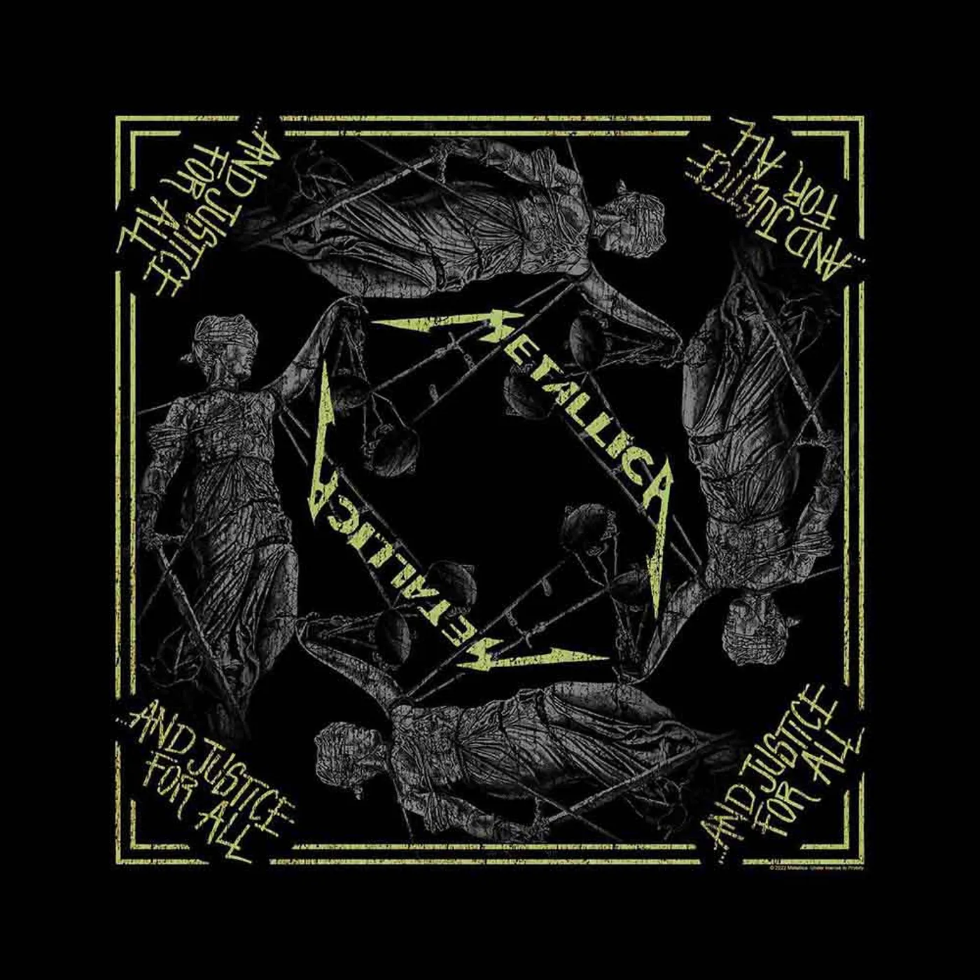 Metallica Bandanas - And Justice For All