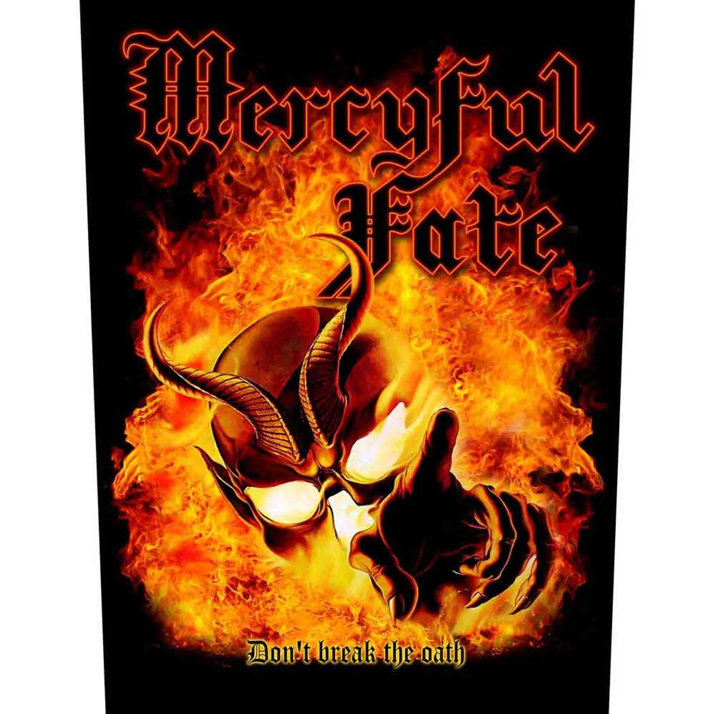 Mercyful Fate Patches - Woven Sew On - Don't Break The Oath