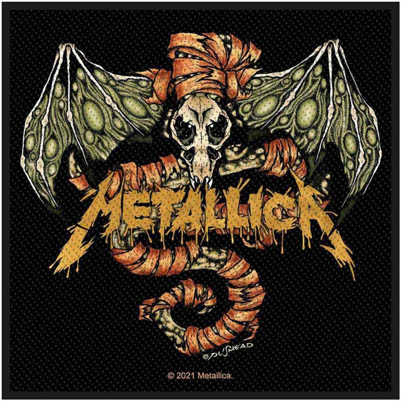 Metallica Patches - Woven Sew On - Wherever I May Roam 2021