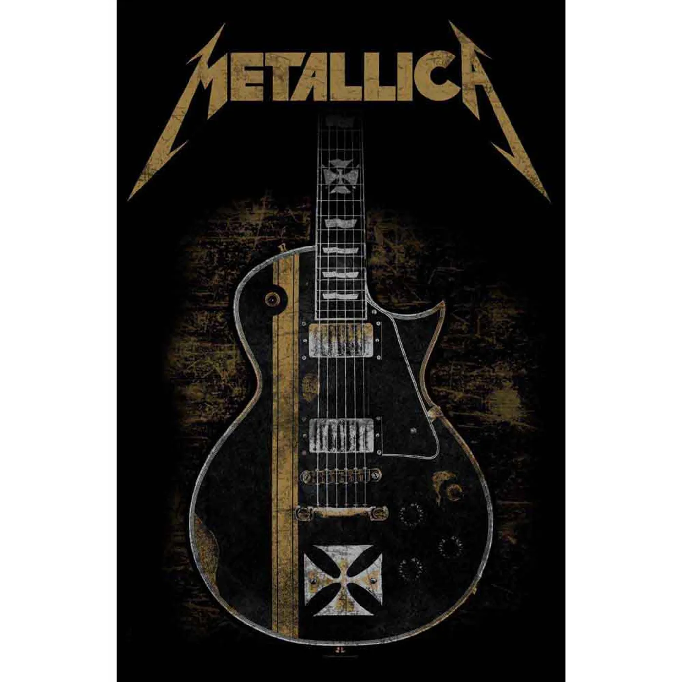 METALLICA Posters - Textile - Hetfield Guitar