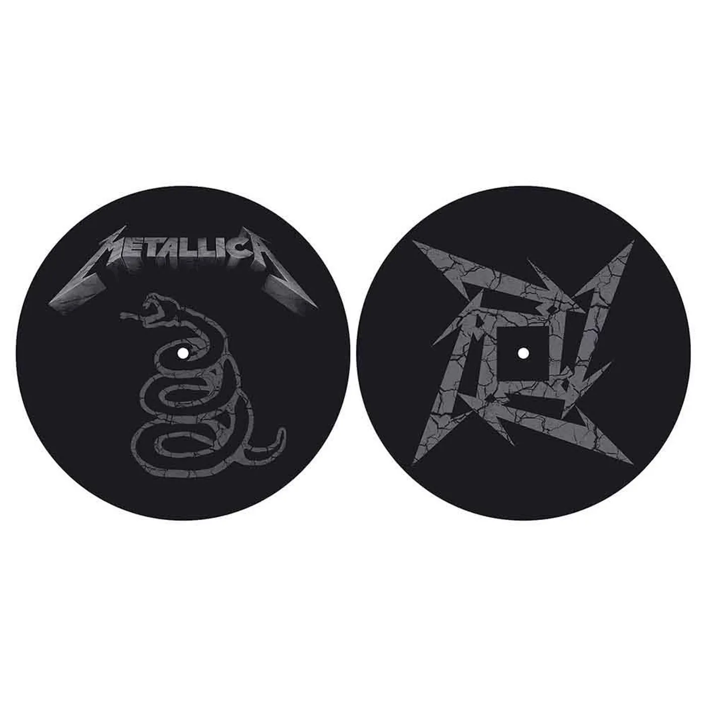 METALLICA Slipmat - 2 Pack - The Black Album
