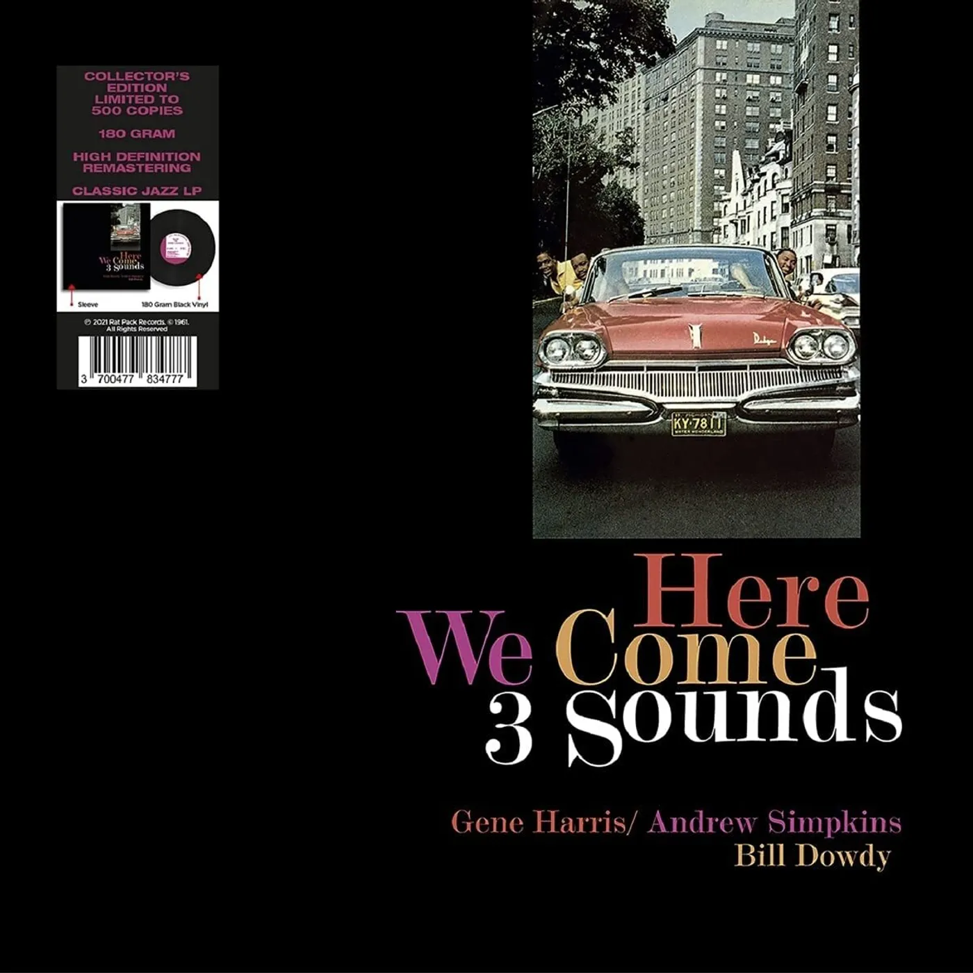 3 Sounds, The LP - Here We Come (Vinyl)