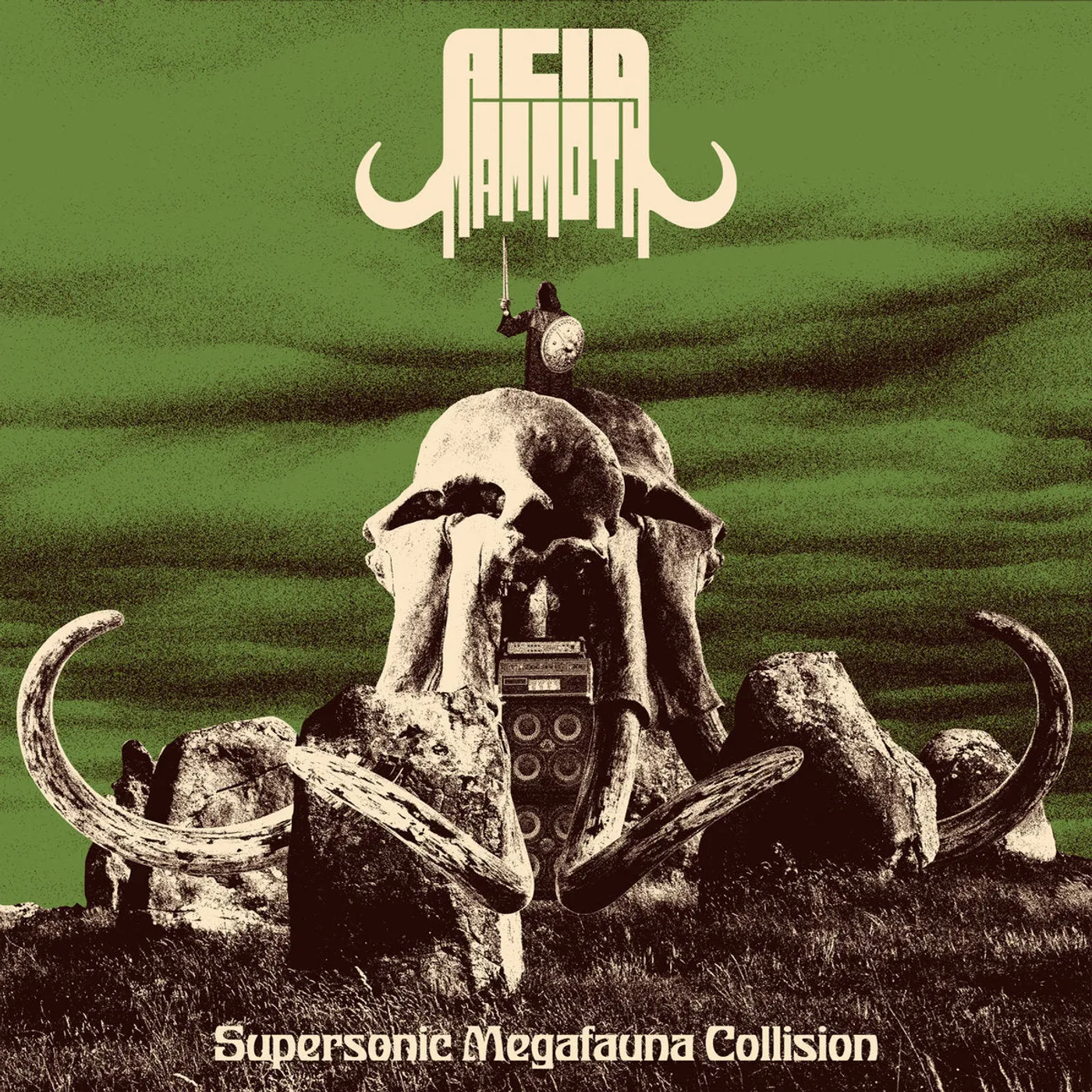 Acid Mammoth LP - Supersonic Megafauna Collision (Red Vinyl)