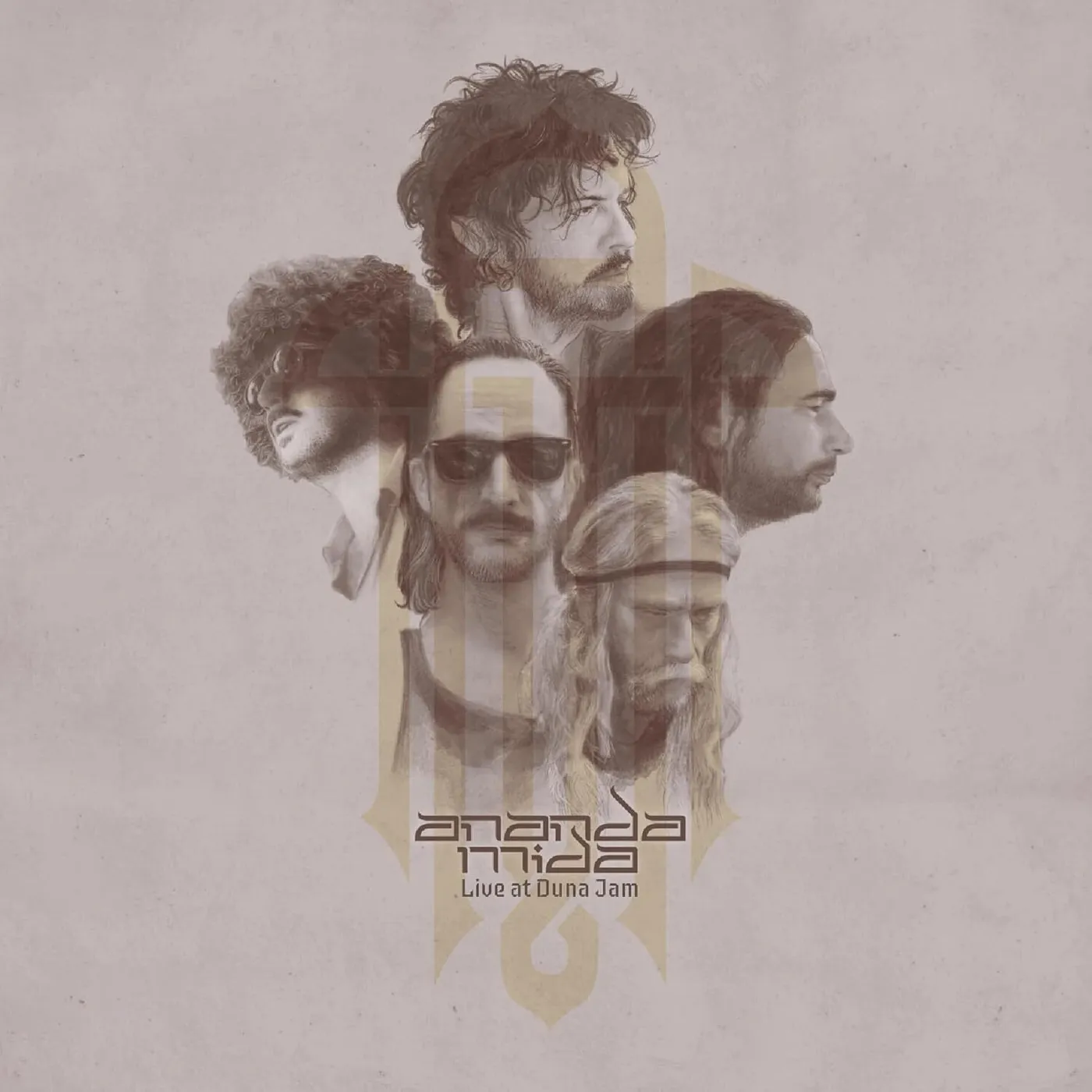 Ananda Mida LP - Live At Duna Jam (Black/Yellow/Orange Vinyl)