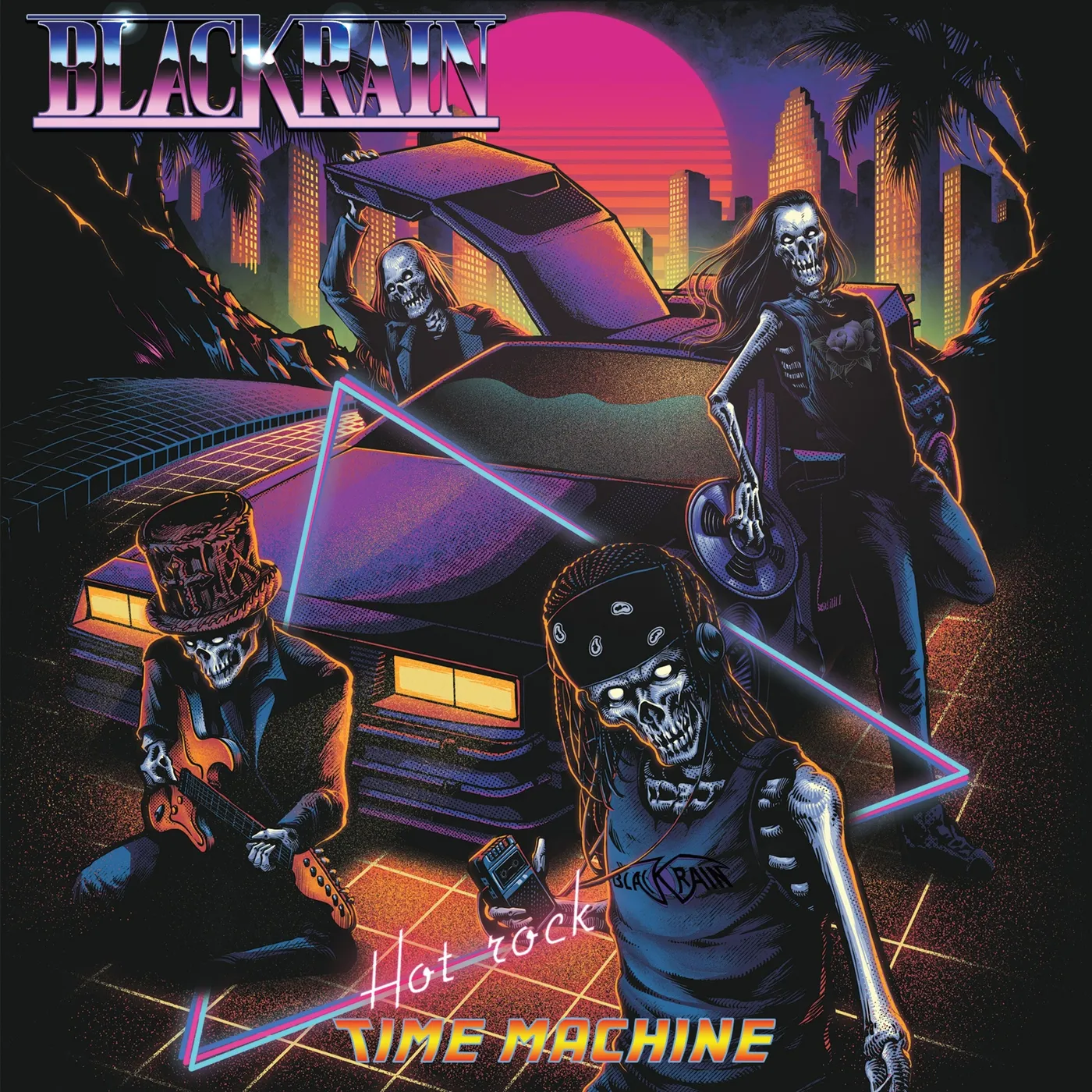 Blackrain LP - Hot Rock Time Machine (Vinyl)