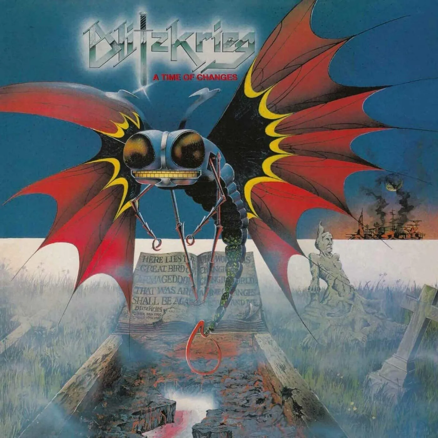 Blitzkrieg LP - A Time Of Changes (+ Bonus 10” Blue Vinyl)