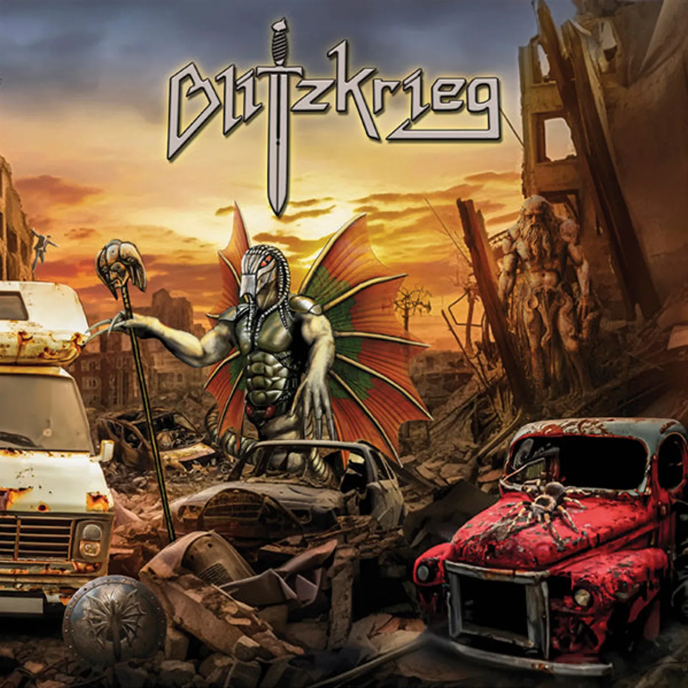 Blitzkrieg LP - Blitzkrieg (Green) (Vinyl)
