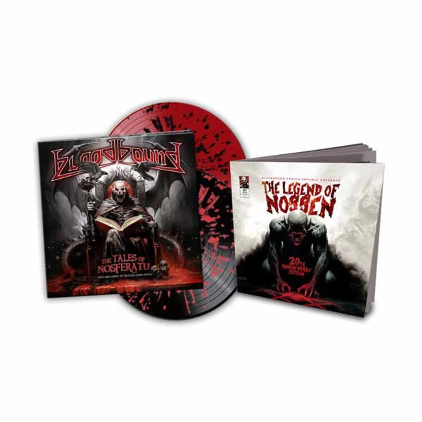 Bloodbound LP - The Tales Of Nosferatu (Bloodsplatter Vinyl) (2P)
