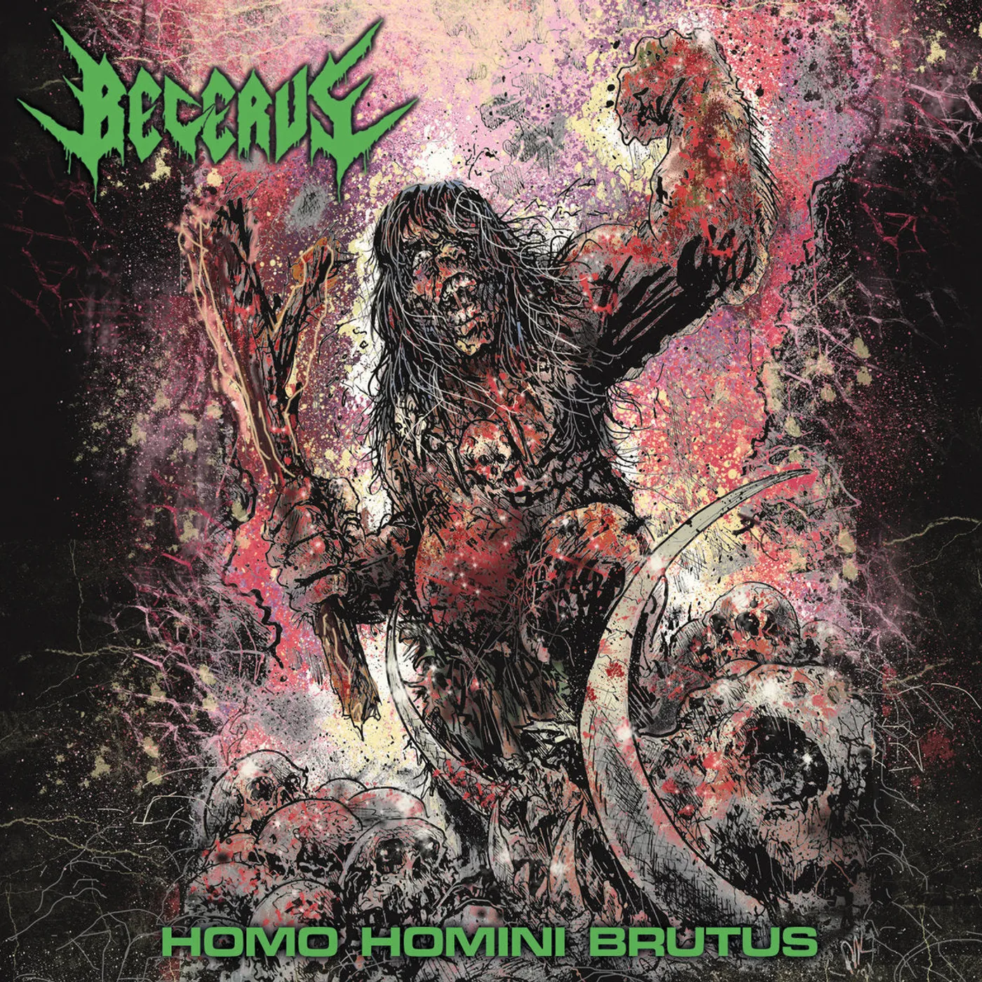 Becerus LP - Homo Homini Brutus (Vinyl)