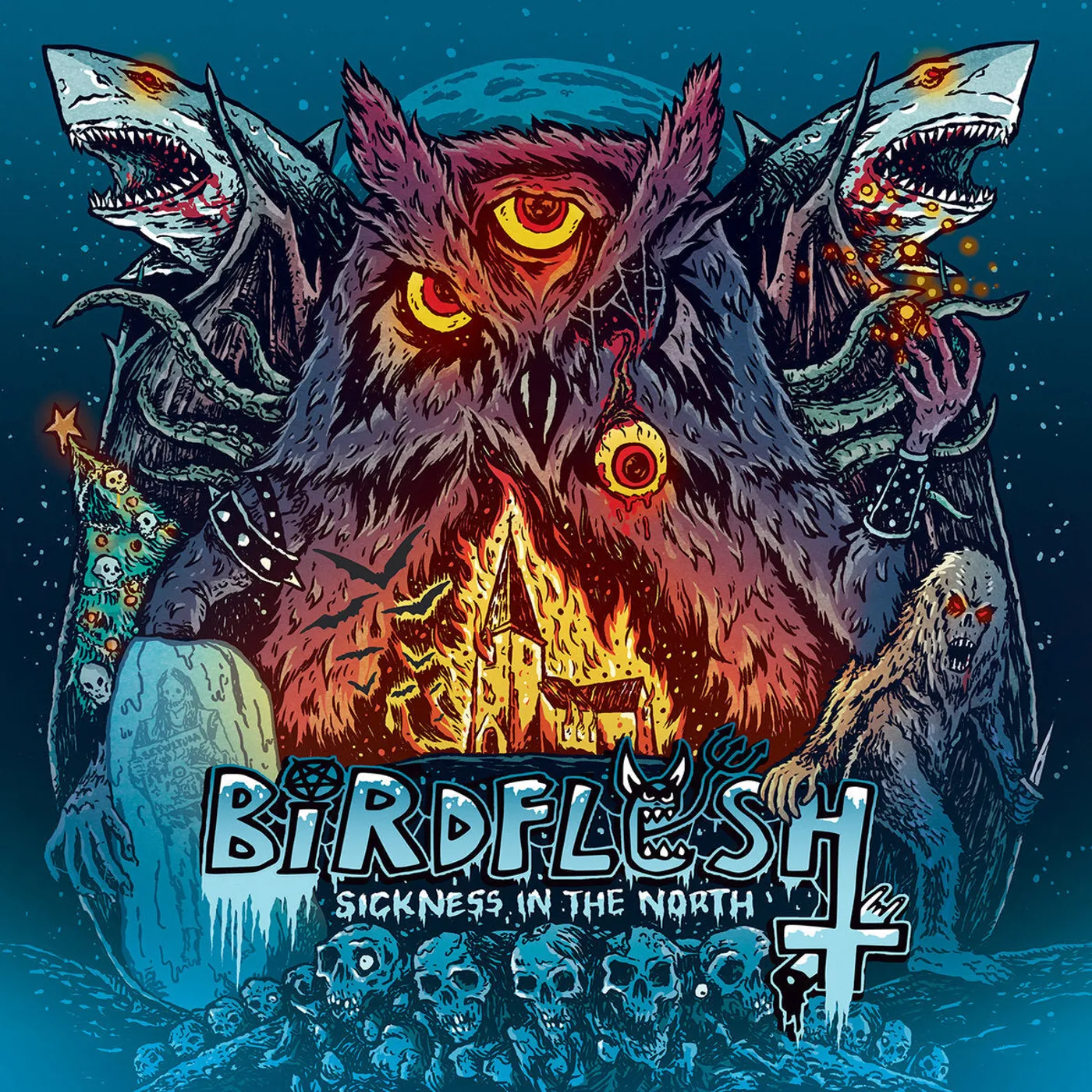 Birdflesh LP - Sickness In The North (Vinyl)