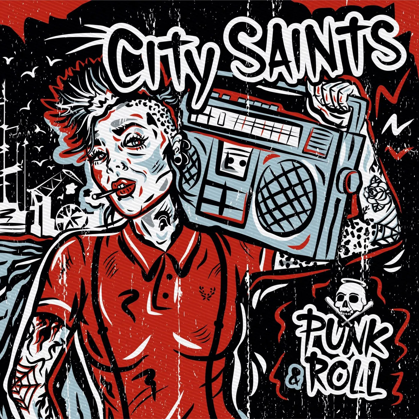 City Saints LP - Punk & Roll (2Lp) (Vinyl)