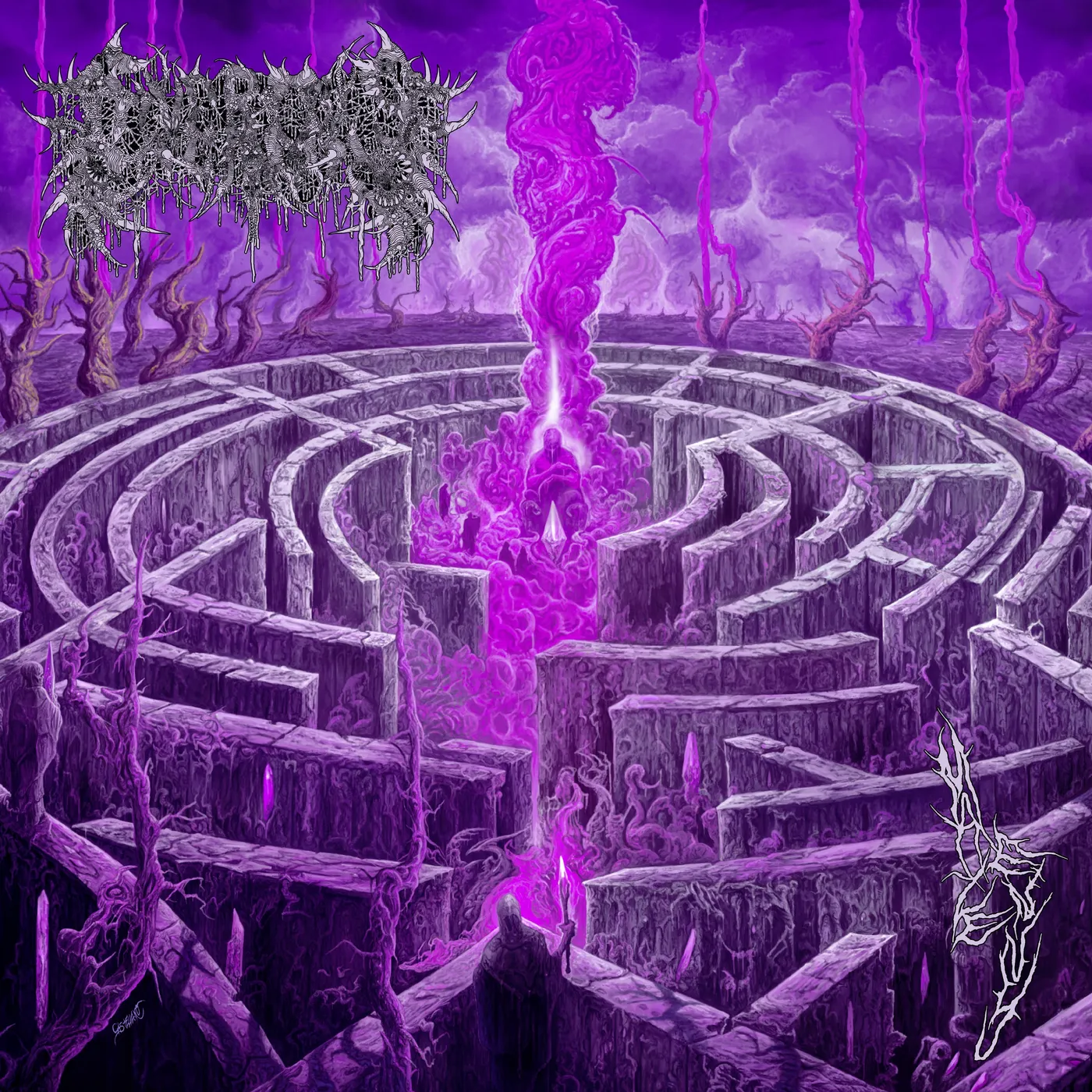 Civerous LP - Maze Envy (Purple/ Magenta Merge Vinyl)