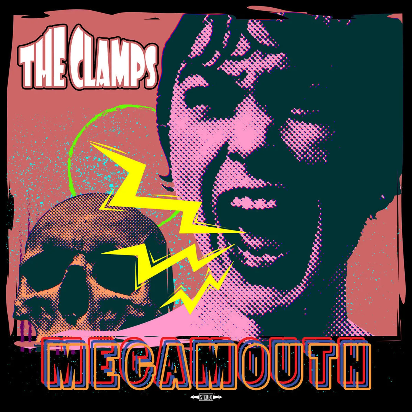 Clamps, The LP - Megamouth (Black/White/Pink Vinyl)