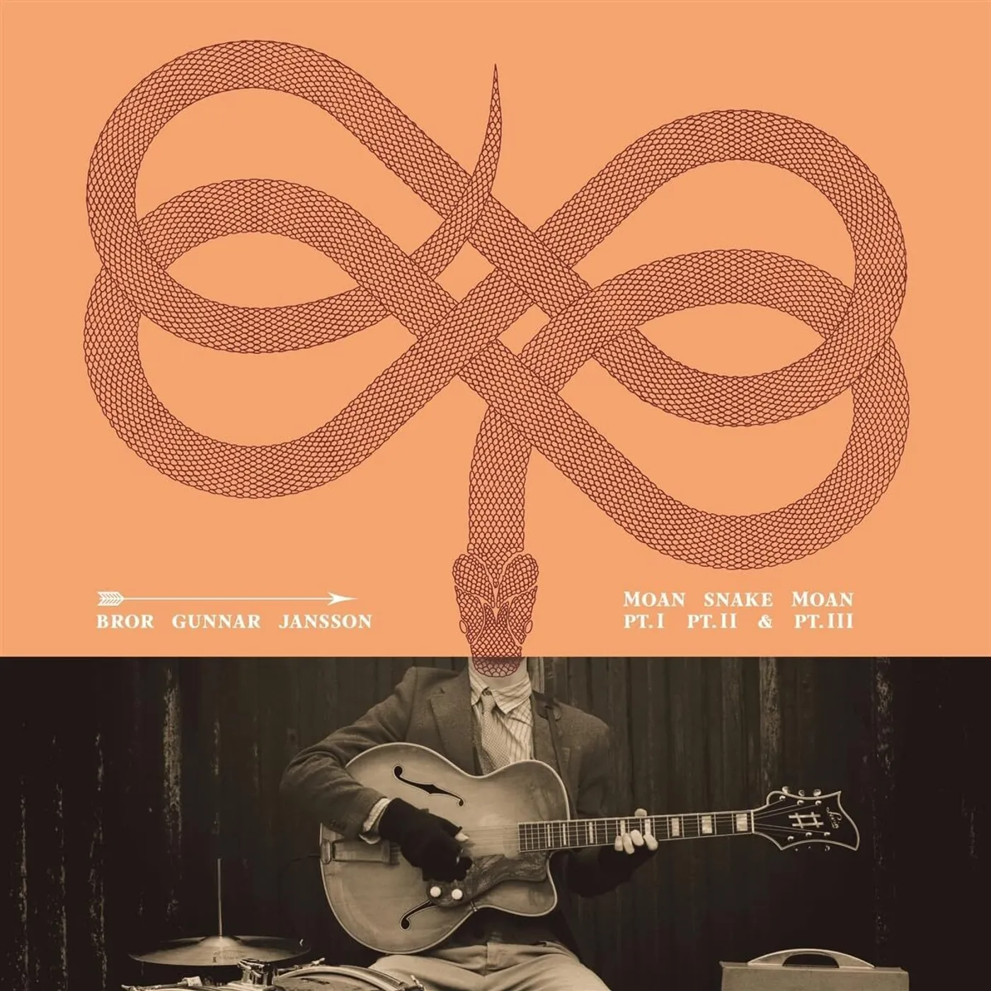 Bror Gunnar Jansson LP - Moan Snake Moan Part I, Part Ii & Part Iii (2Lp) (Vinyl)