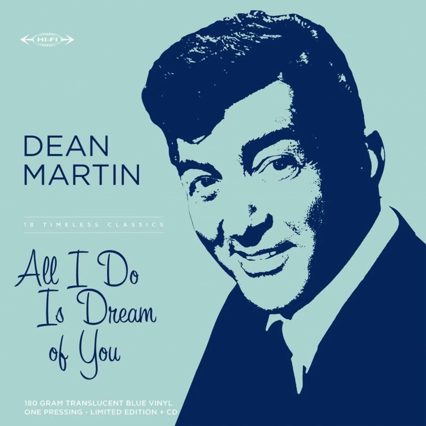 Dean Martin LP - All I Do Is Dream Of You (Blue Vinyl) (Rsd 2023)