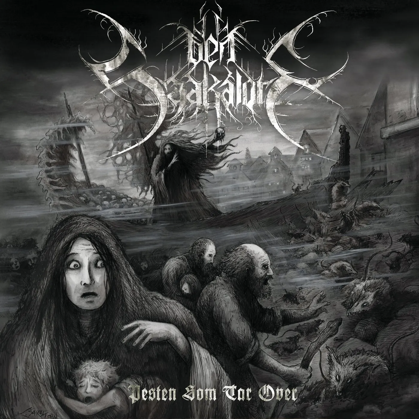 Den Saakaldte LP - Pesten Som Tar Over (Coloured Vinyl) (2Lp)