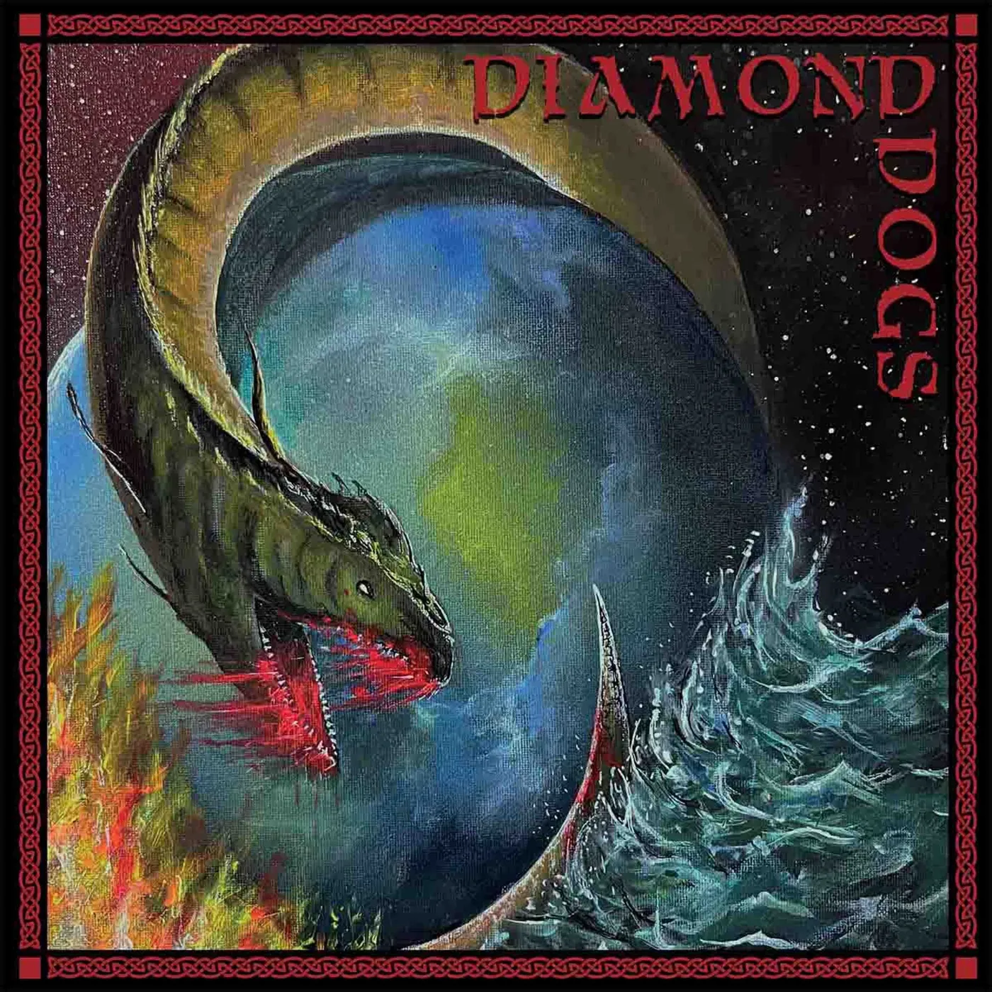 Diamond Dogs LP - World Serpent (Royal Blue Vinyl)