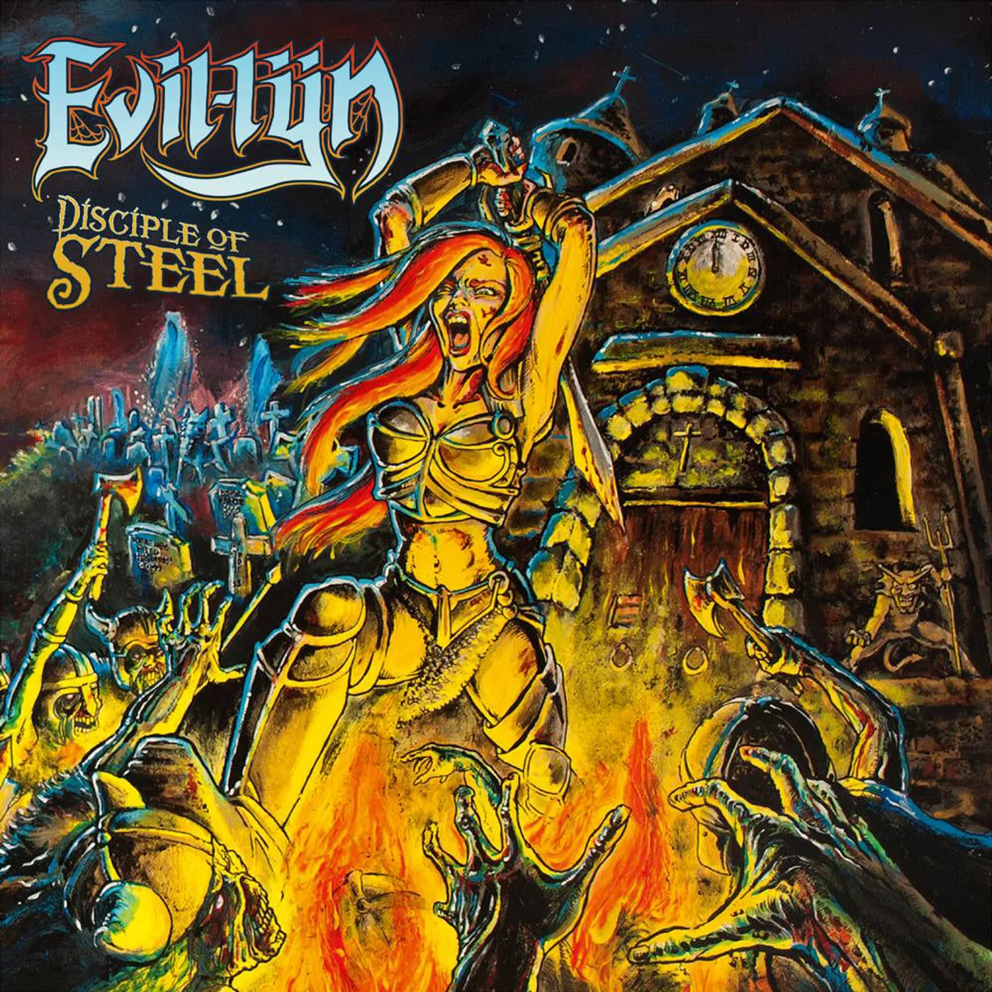 Evil-lÿn LP - Disciple Of Steel (Vinyl)