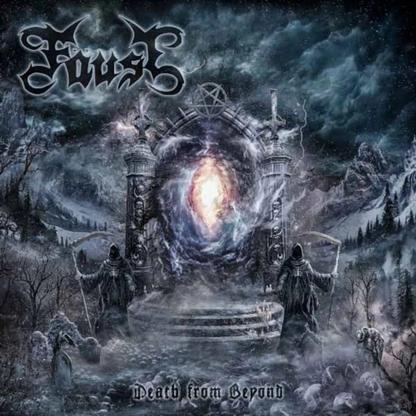 Faust LP - Death From Beyond (Blue Vinyl)