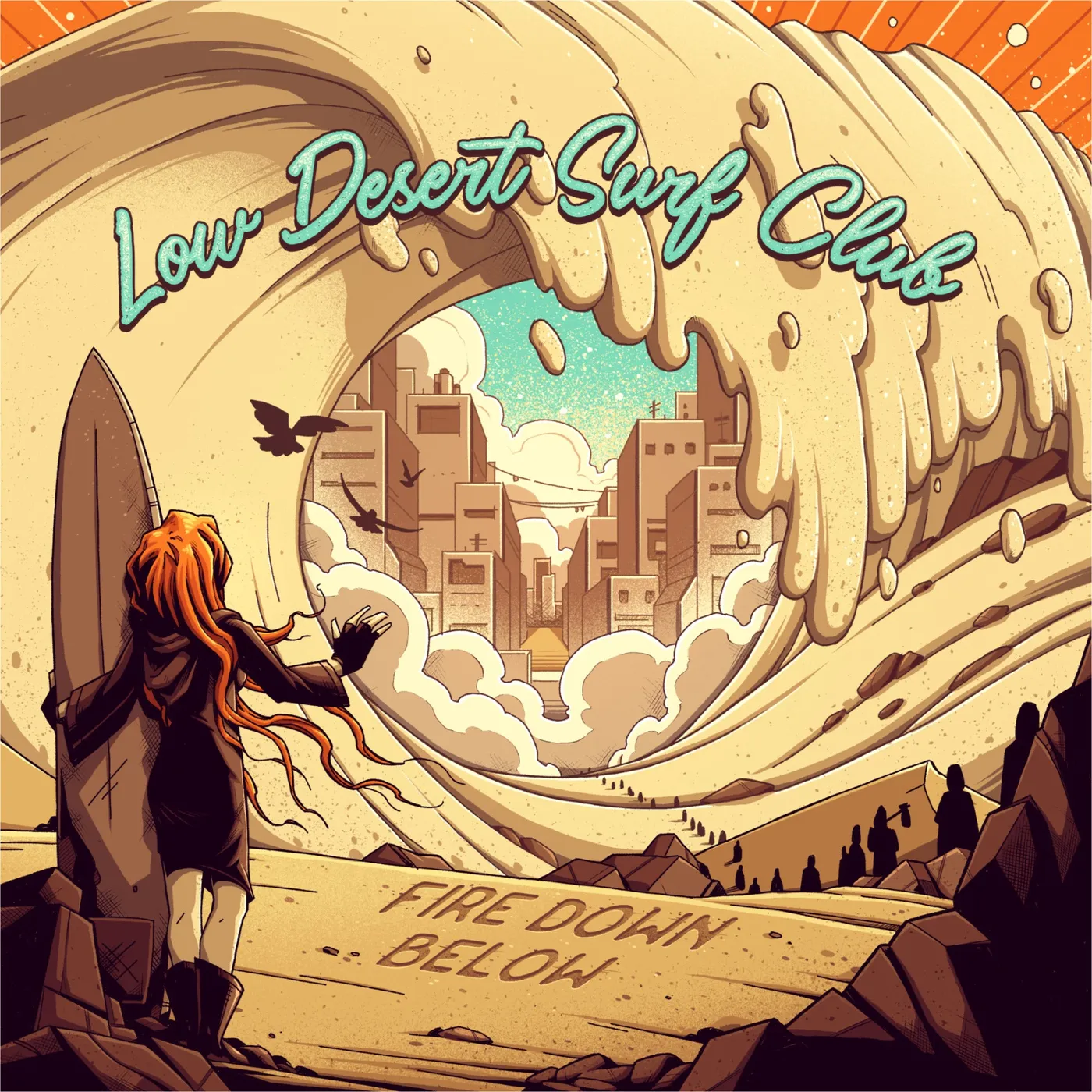 Fire Down Below LP - Low Desert Surf Club (2Lp) (Vinyl)