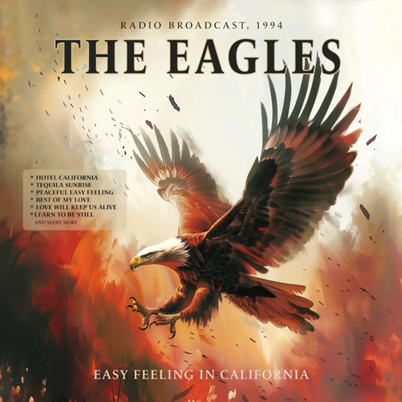 Eagles LP - Easy Feeling In California (Black Vinyl)