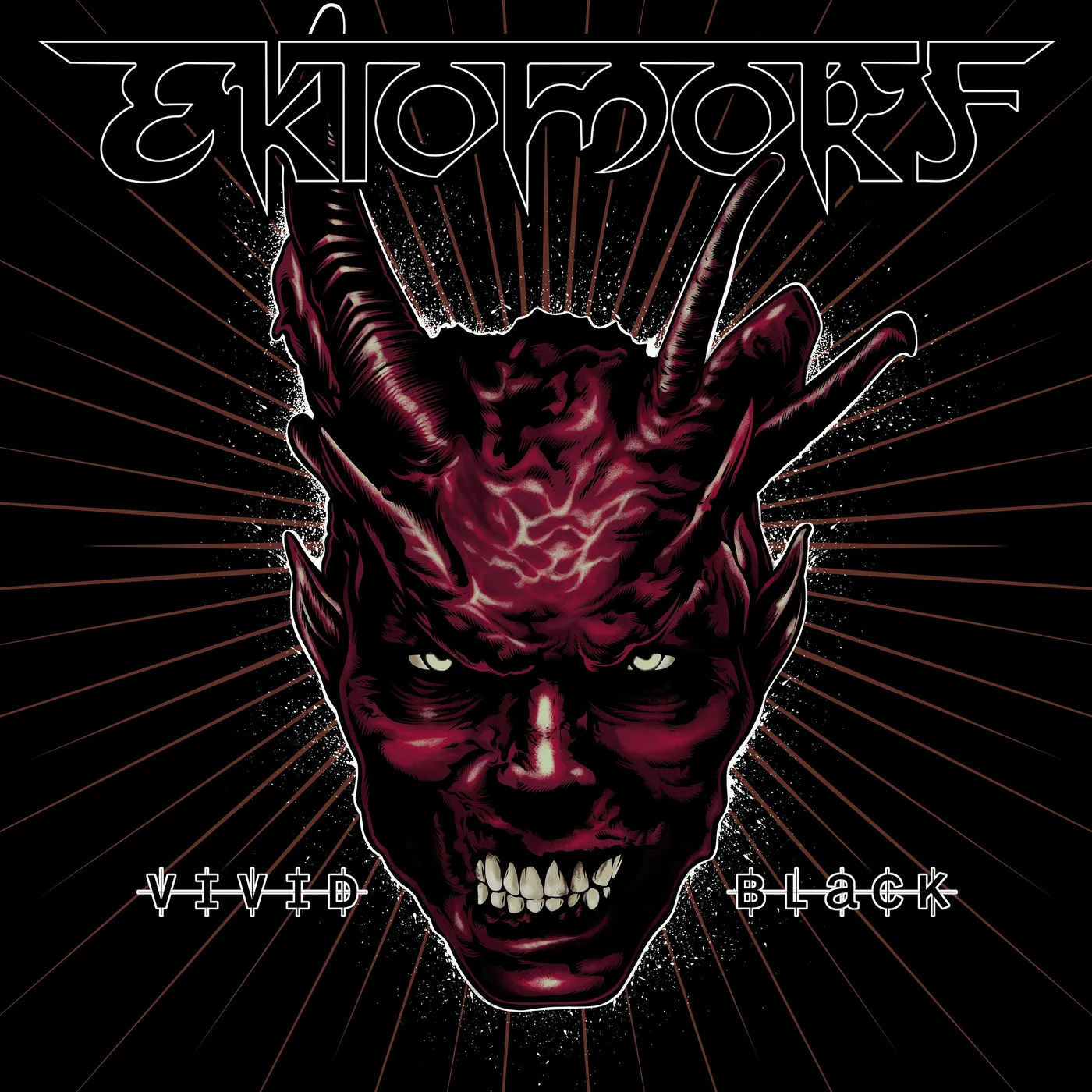 Ektomorf LP - Vivid Black (Black/Red Marbled Vinyl)