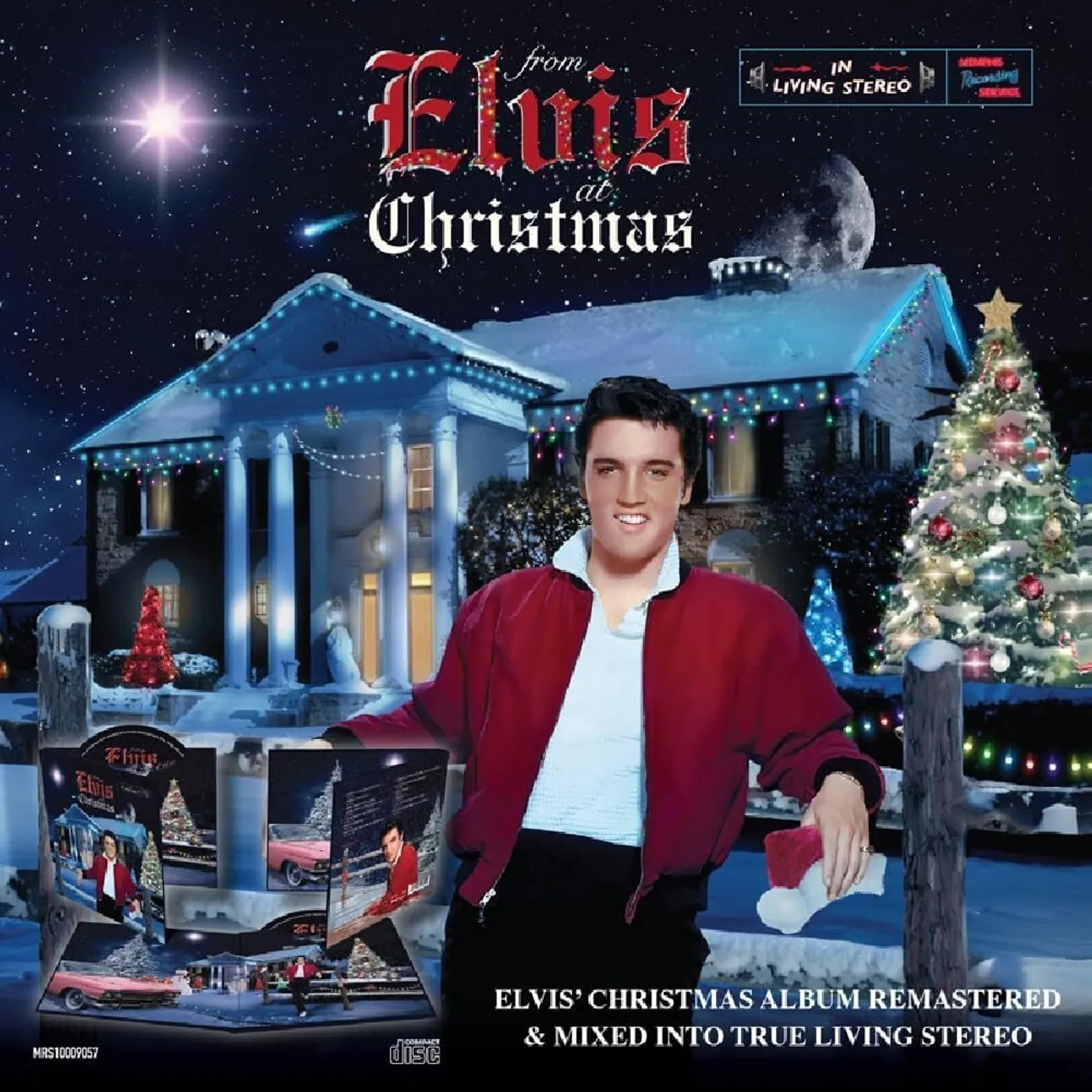Elvis Presley LP - From Elvis At Christmas (Gatefold Lp – Glittered Splattered 180G Vinyl)